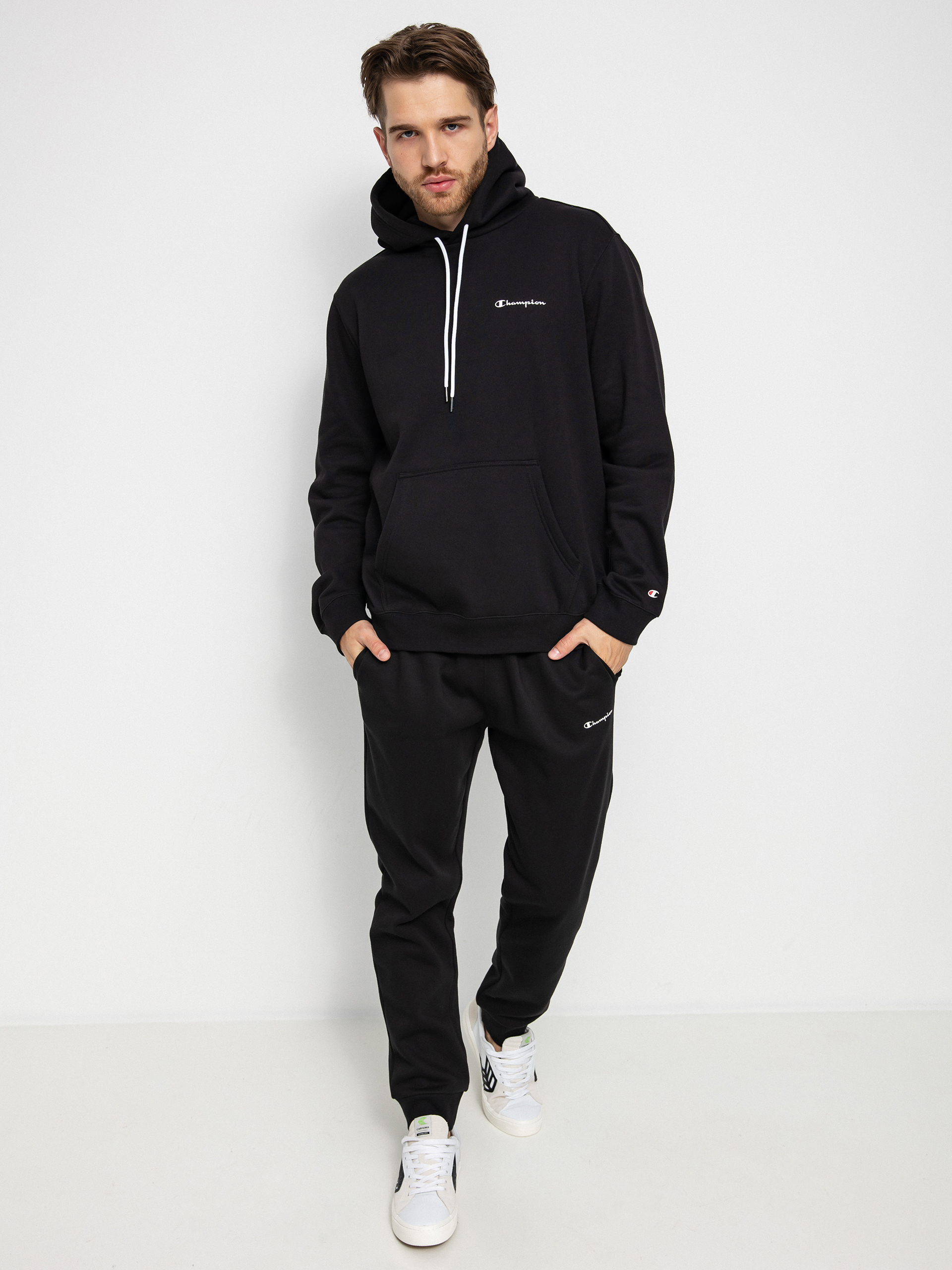 Bluza z kapturem Champion Legacy Hooded Sweatshirt 218287 HD (nbk)
