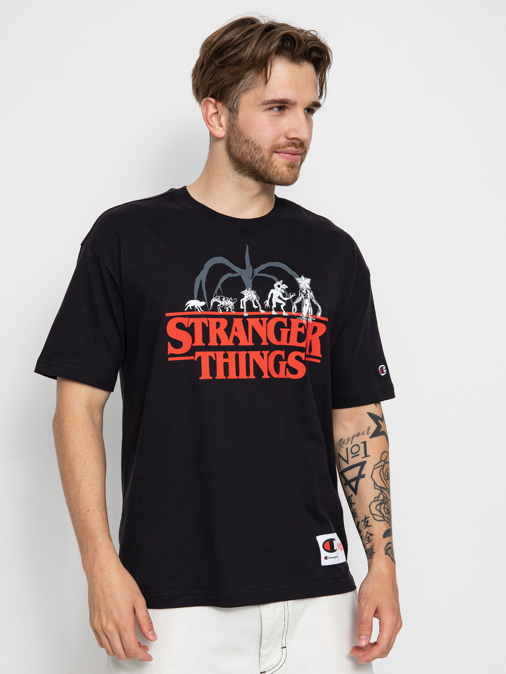 T-shirt Champion X Stranger Things Crewneck T-Shirt 217791 (nbk)