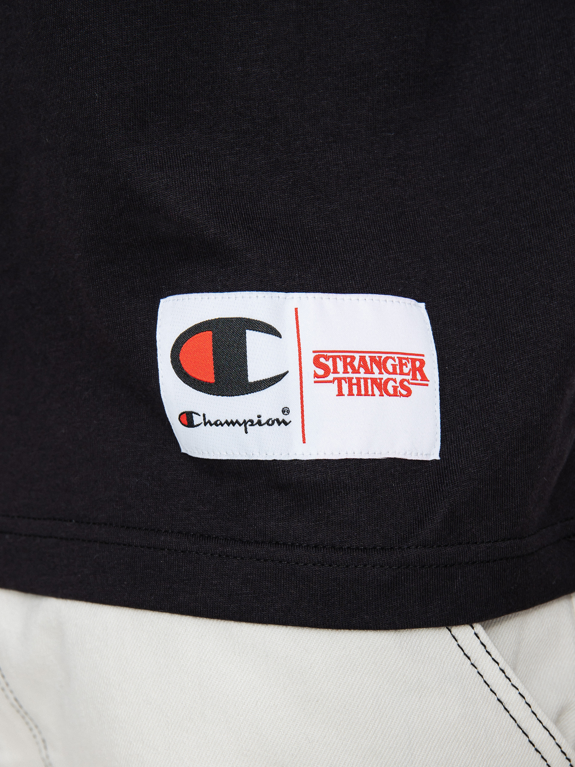 T-shirt Champion X Stranger Things Crewneck T-Shirt 217791 (nbk)