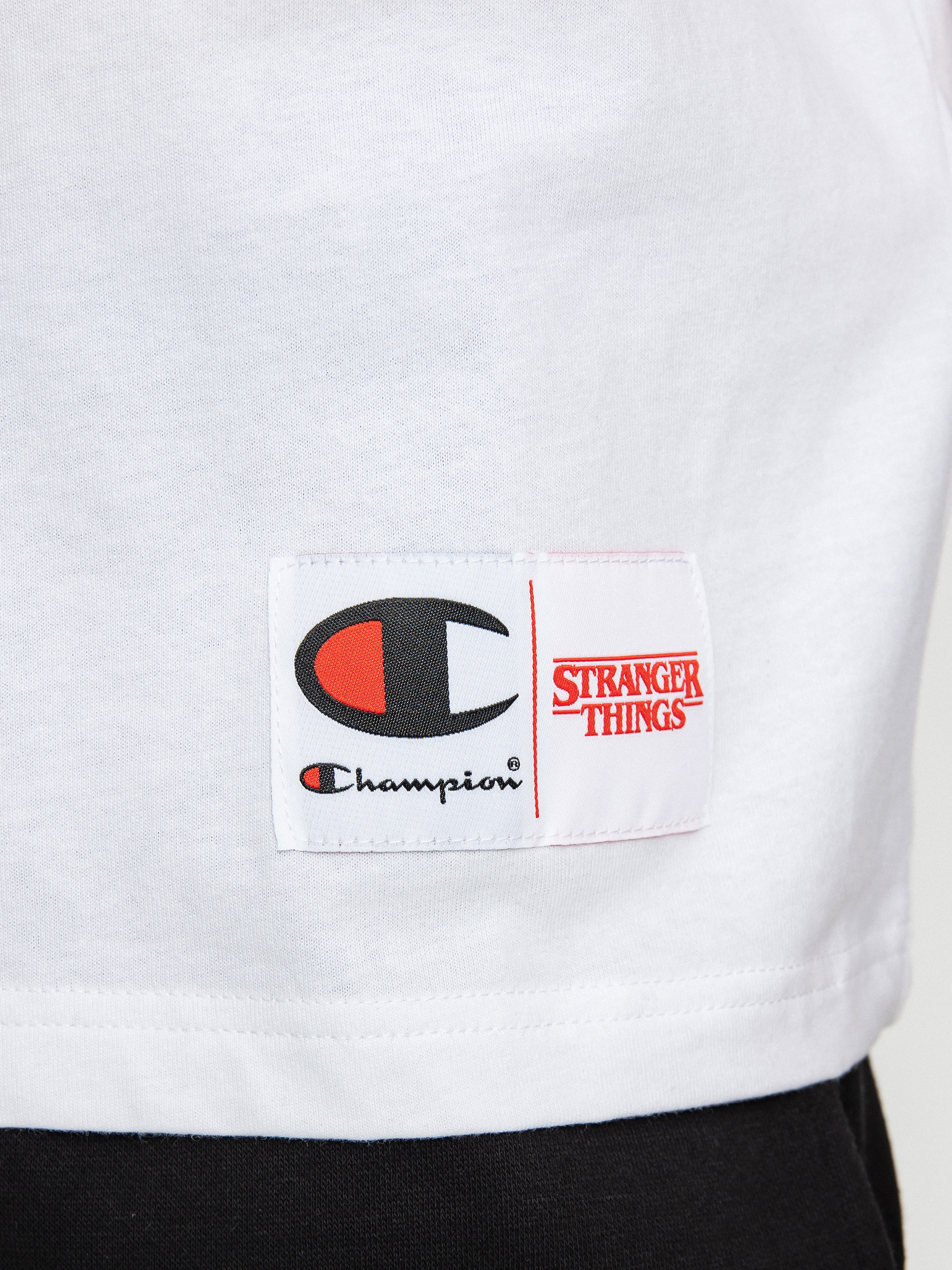T-shirt Champion X Stranger Things Crewneck T-Shirt 217791 (wht)
