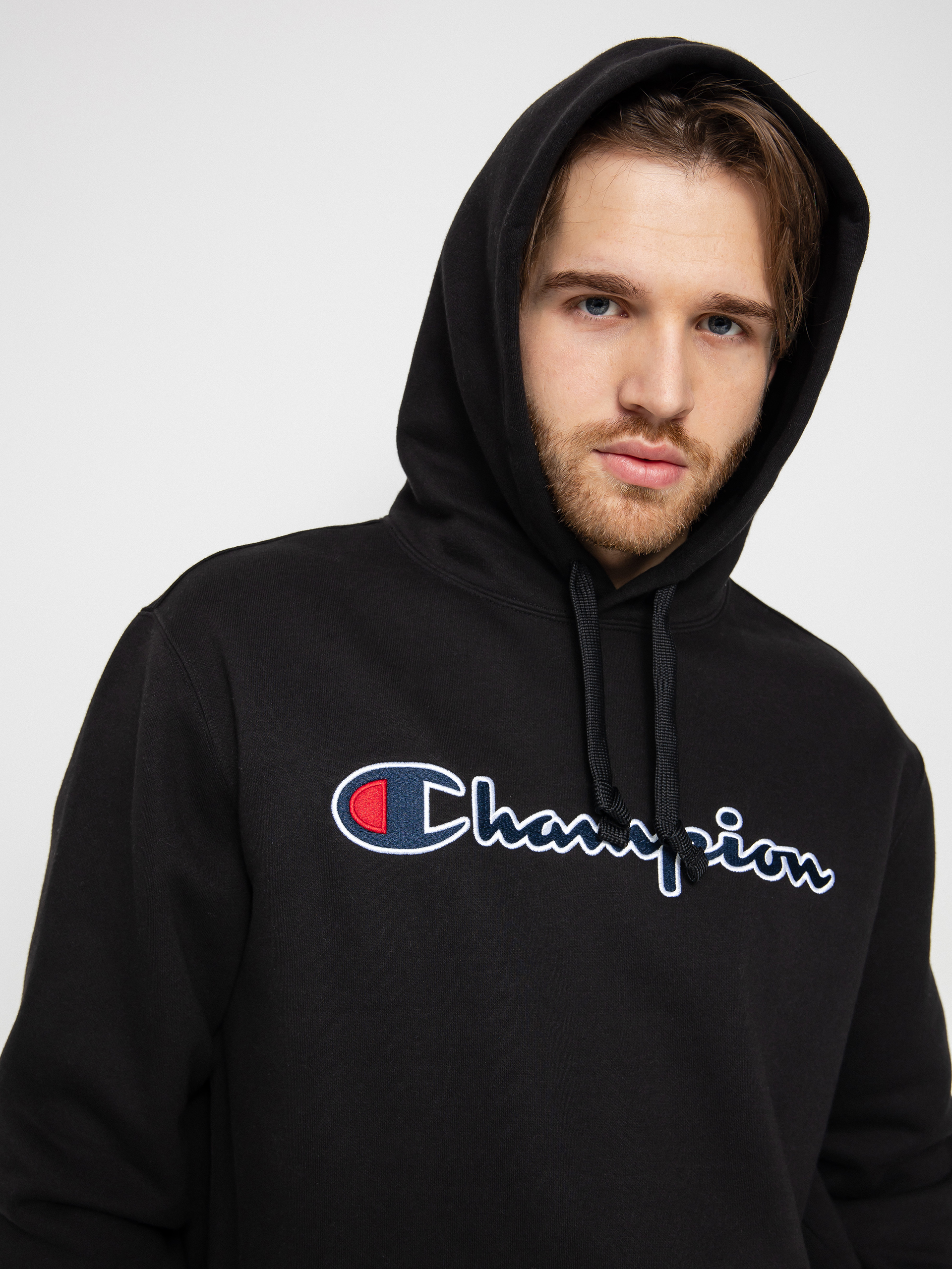 Bluza z kapturem Champion Hooded Sweatshirt 217858 HD (nbk)