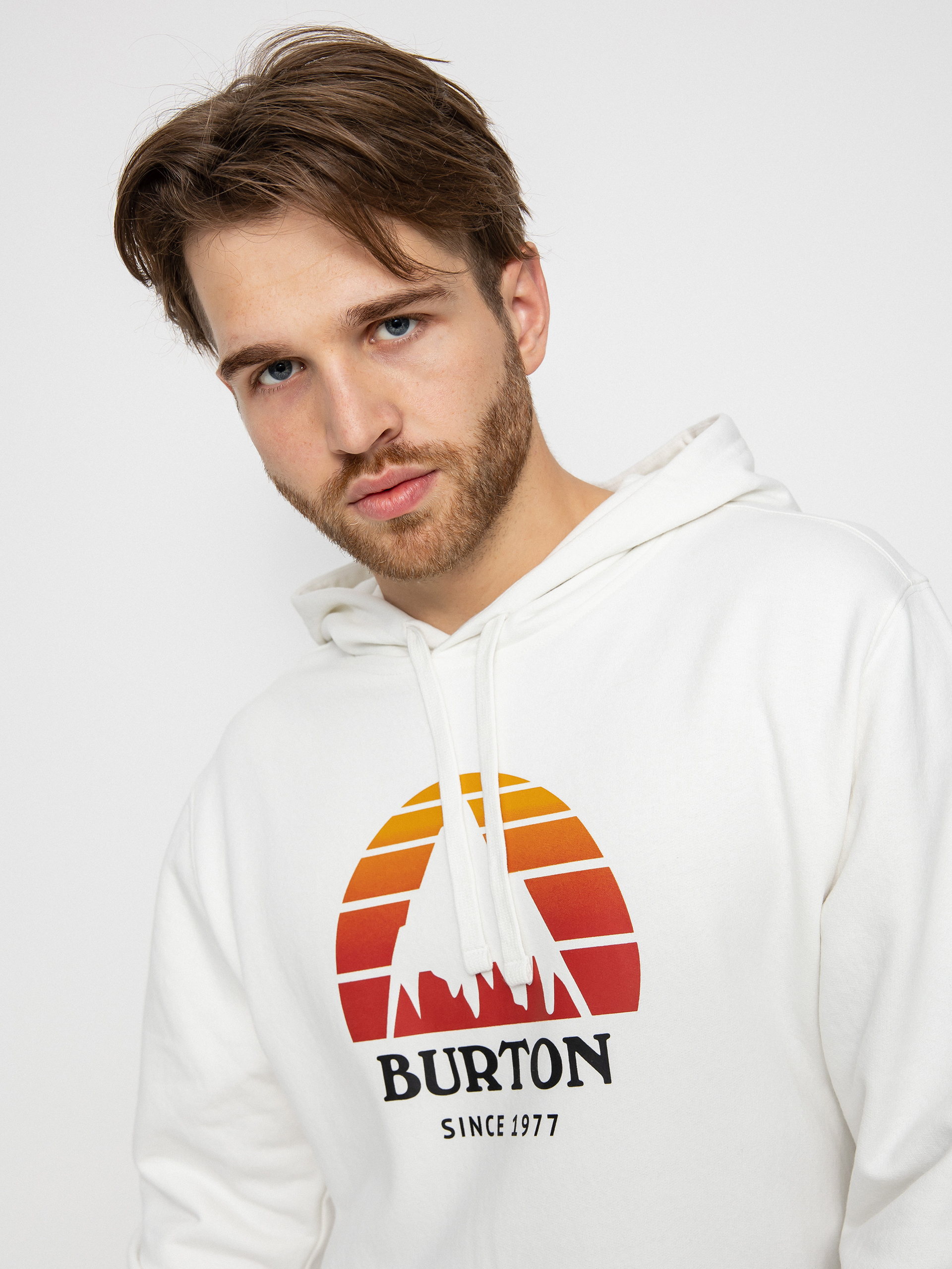 Bluza z kapturem Burton Underhill HD (stout white)