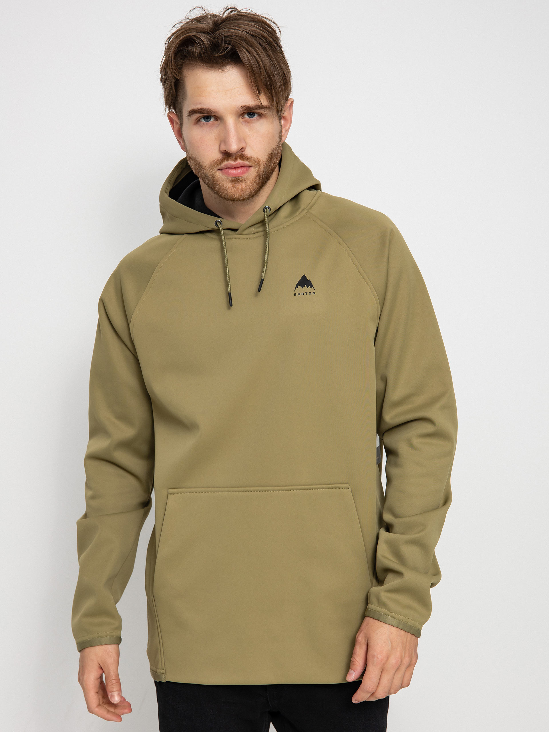 Męska Bluza aktywna Burton Crown Weatherproof HD (martini olive)