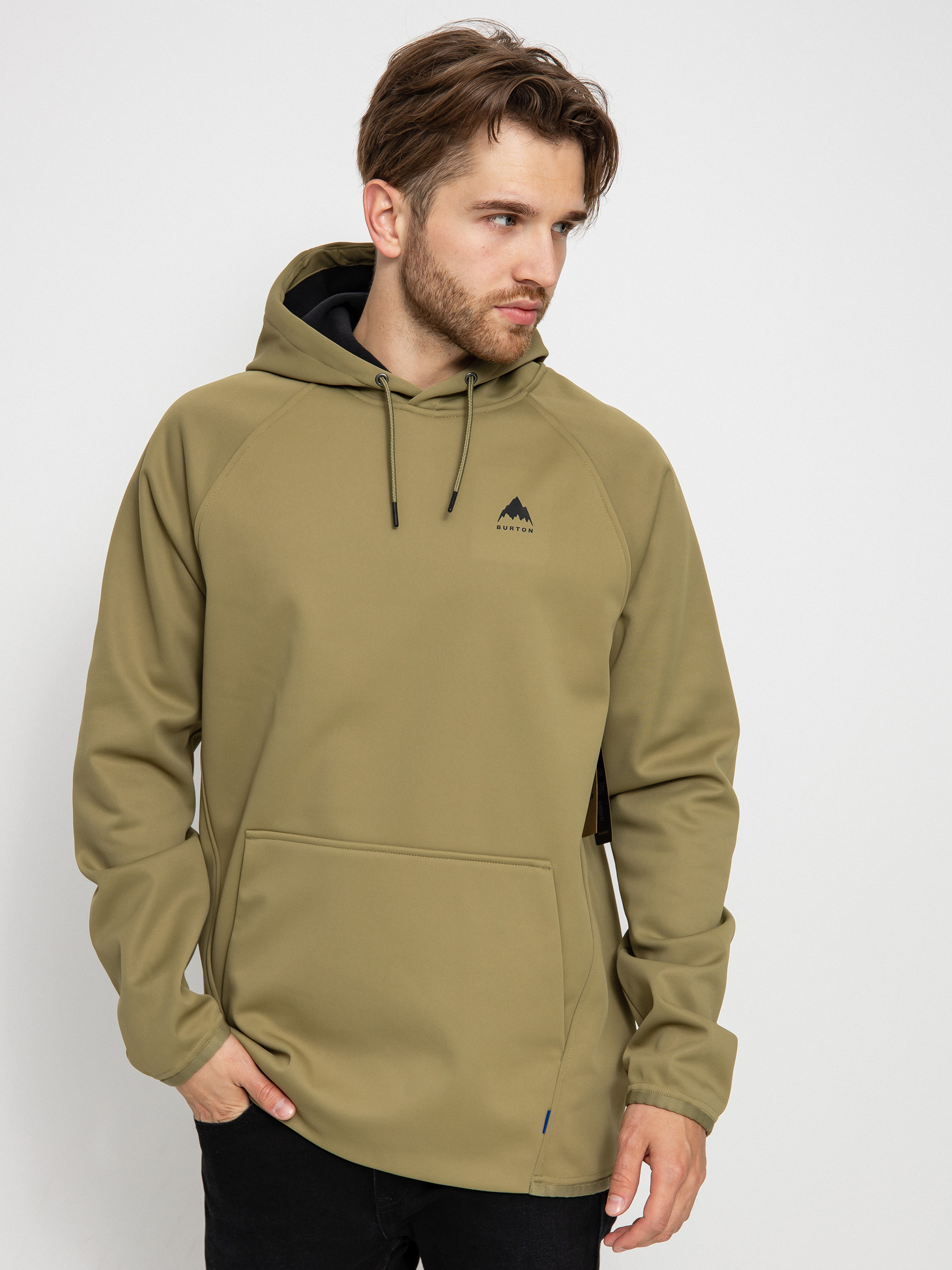 Męska Bluza aktywna Burton Crown Weatherproof HD (martini olive)