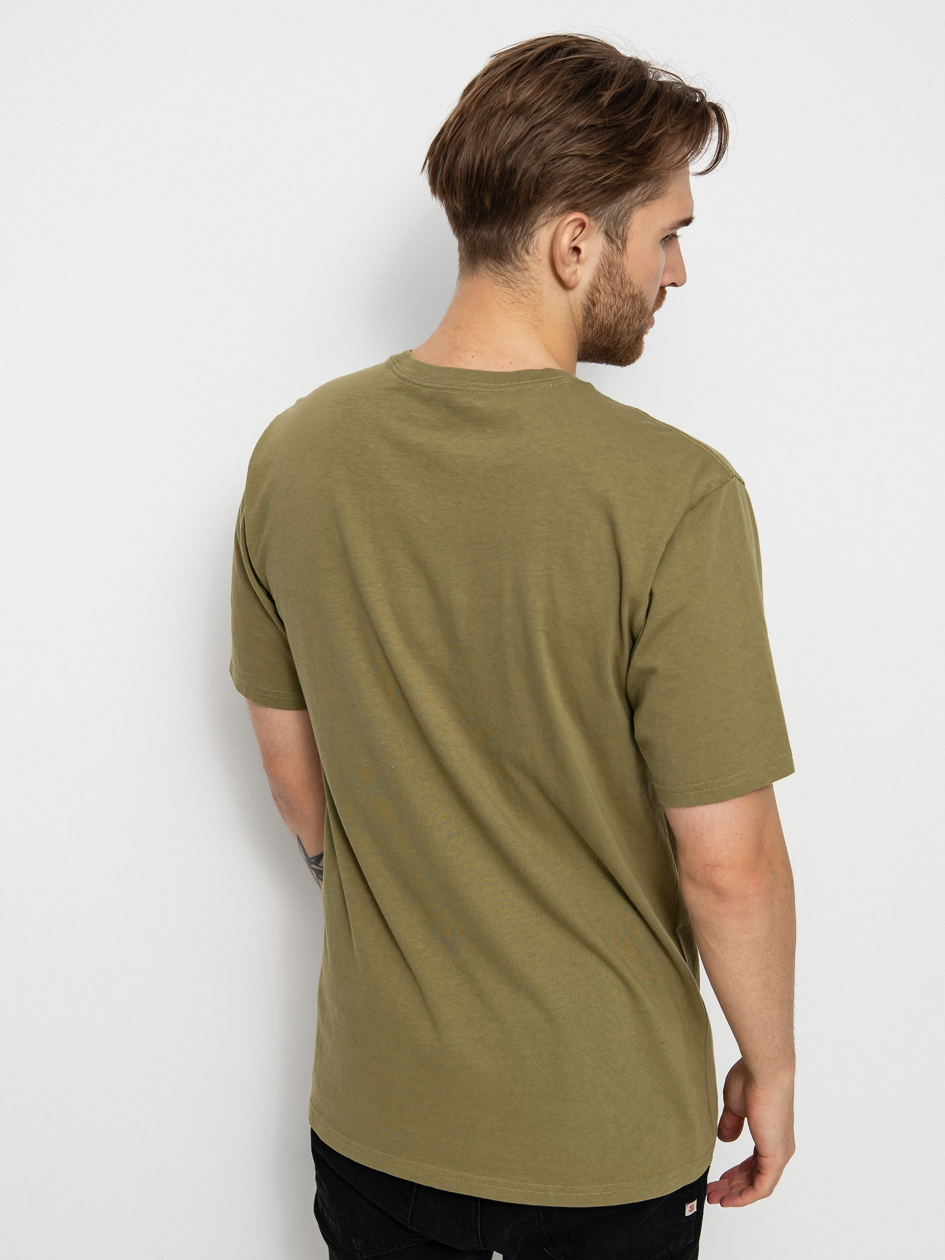 T-shirt Burton Classic Mountain High (martini olive)