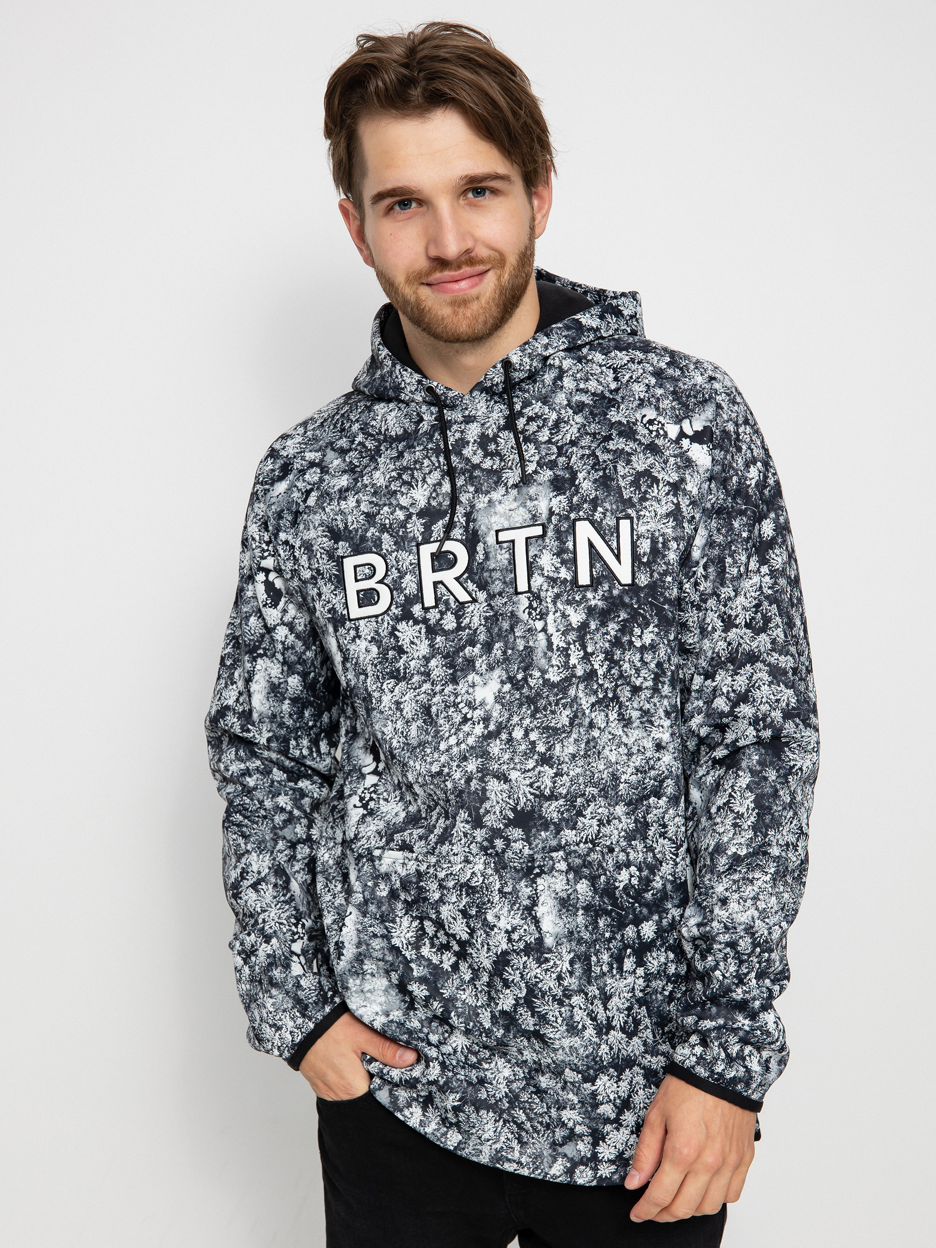 Męska Bluza aktywna Burton Crown Weatherproof HD (aerial pines)
