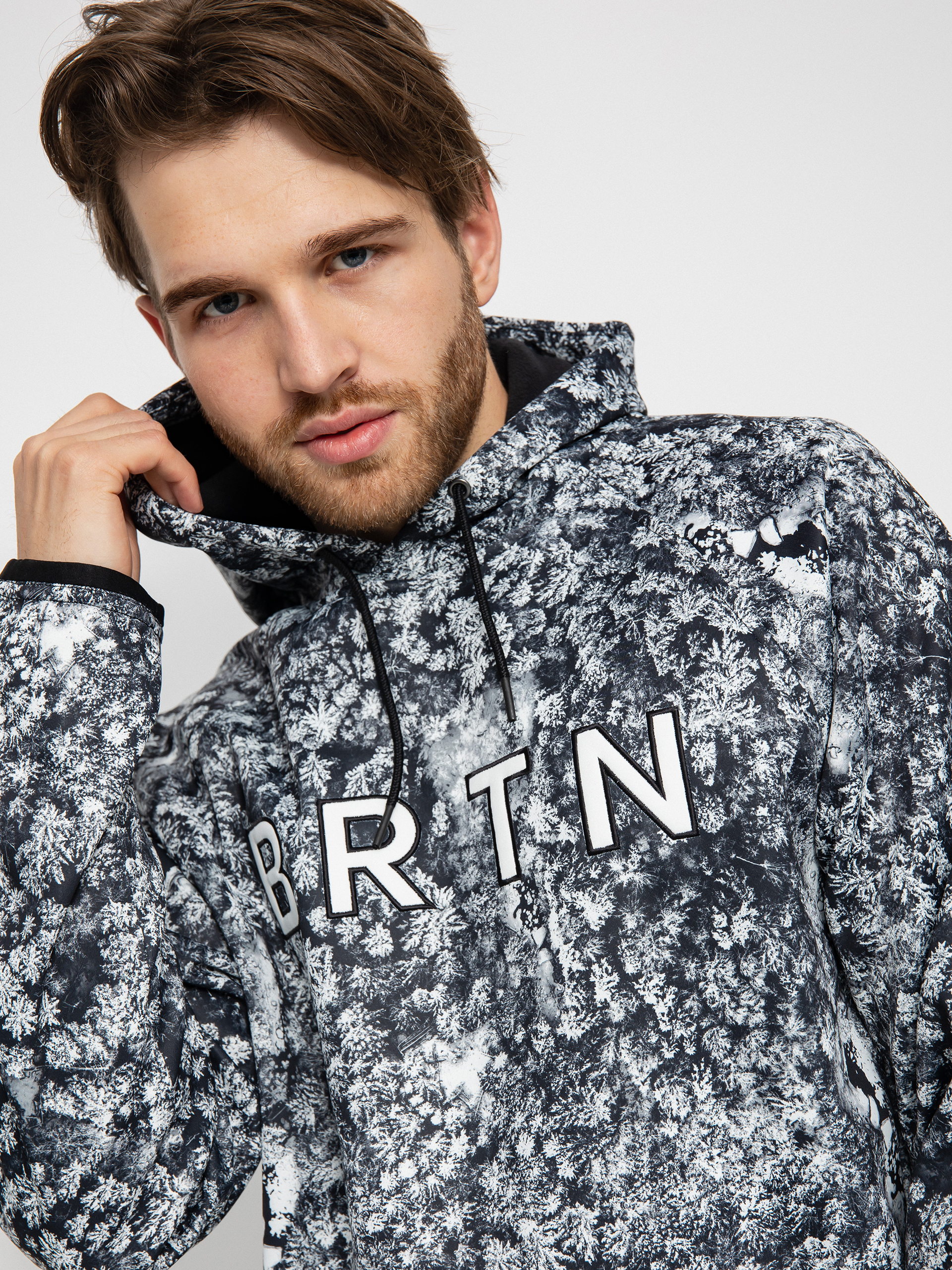Męska Bluza aktywna Burton Crown Weatherproof HD (aerial pines)