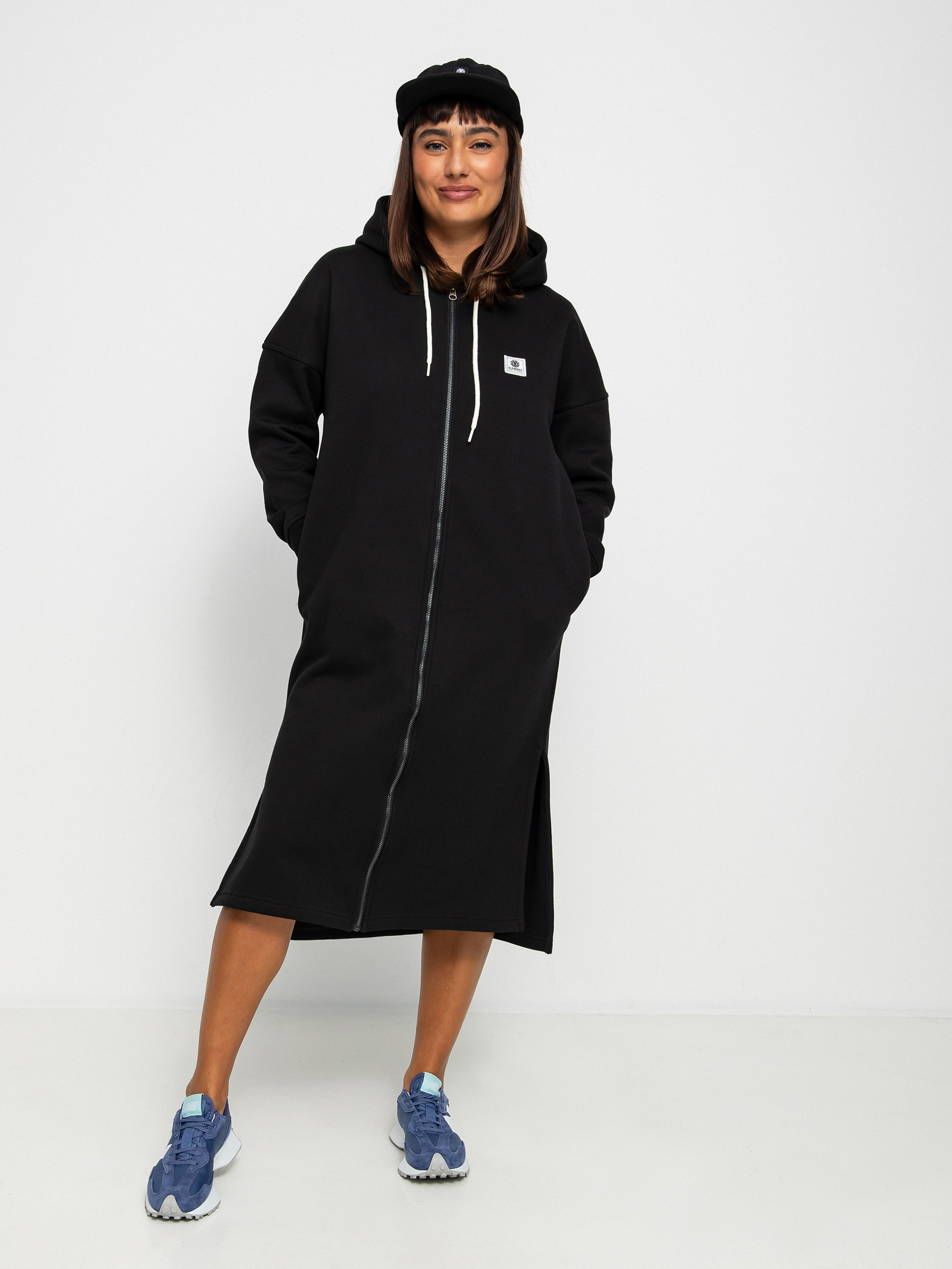 Bluza z kapturem Element Lyngdall ZHD Wmn (flint black)