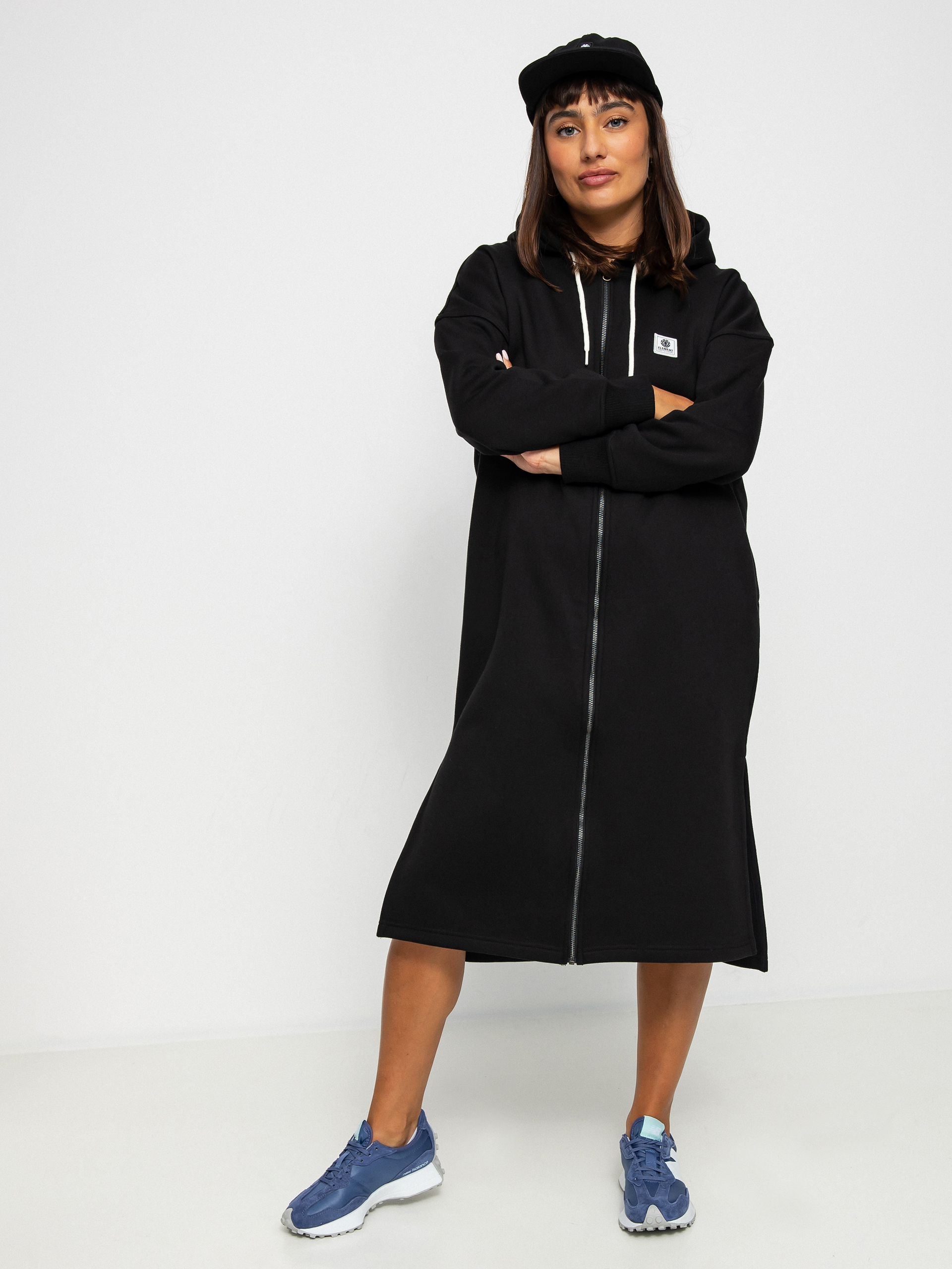 Bluza z kapturem Element Lyngdall ZHD Wmn (flint black)