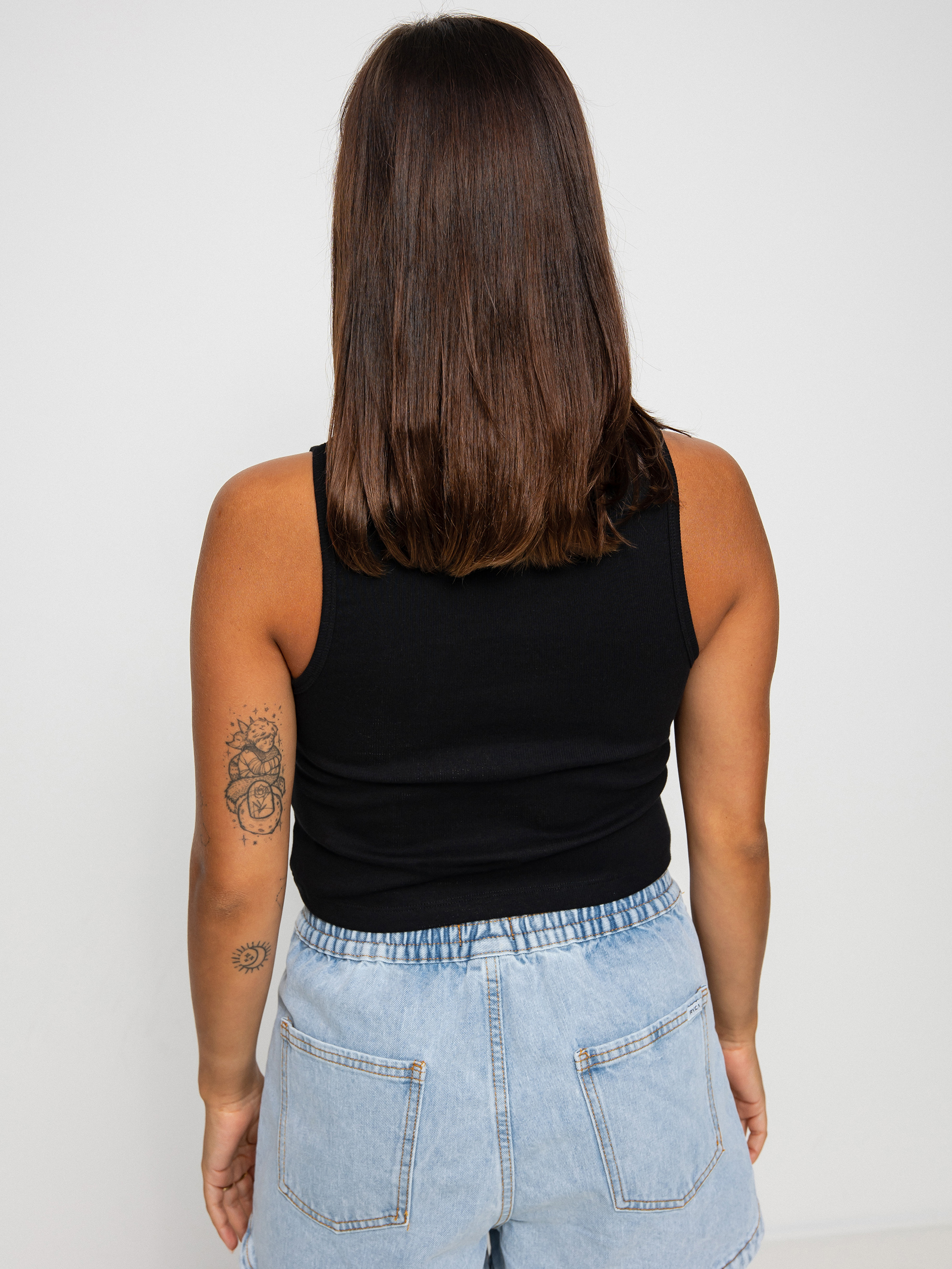 Koszulka Element Smile Crop Wmn (flint black)