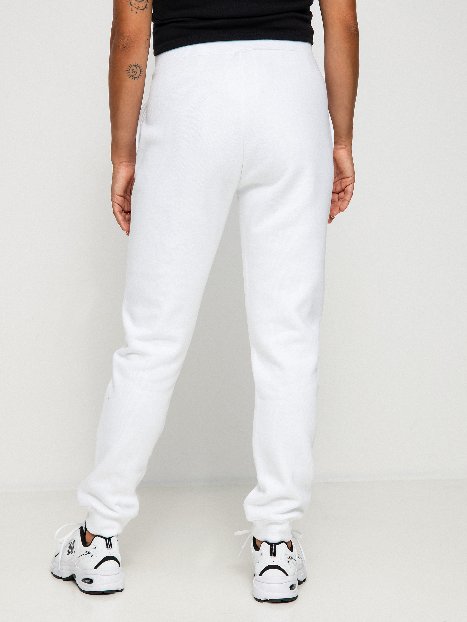 Spodnie Champion Rib Cuff Pants 115486 Wmn (wht)