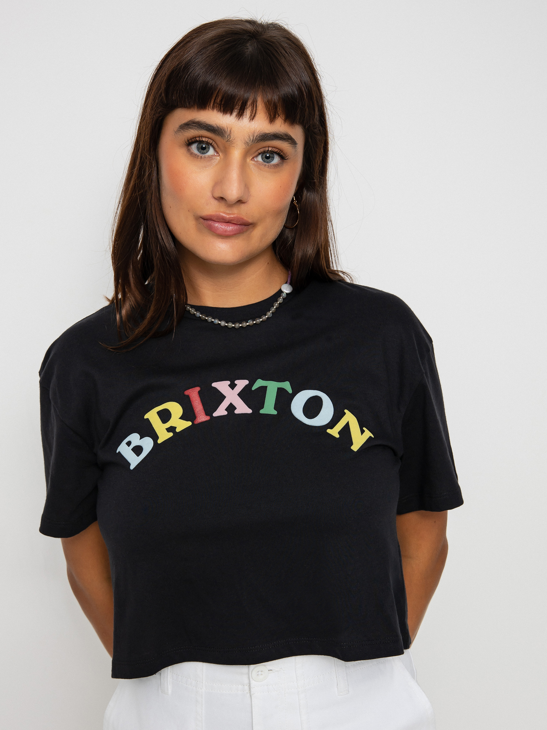 T-shirt Brixton Feelings Skimmer Wmn (black)