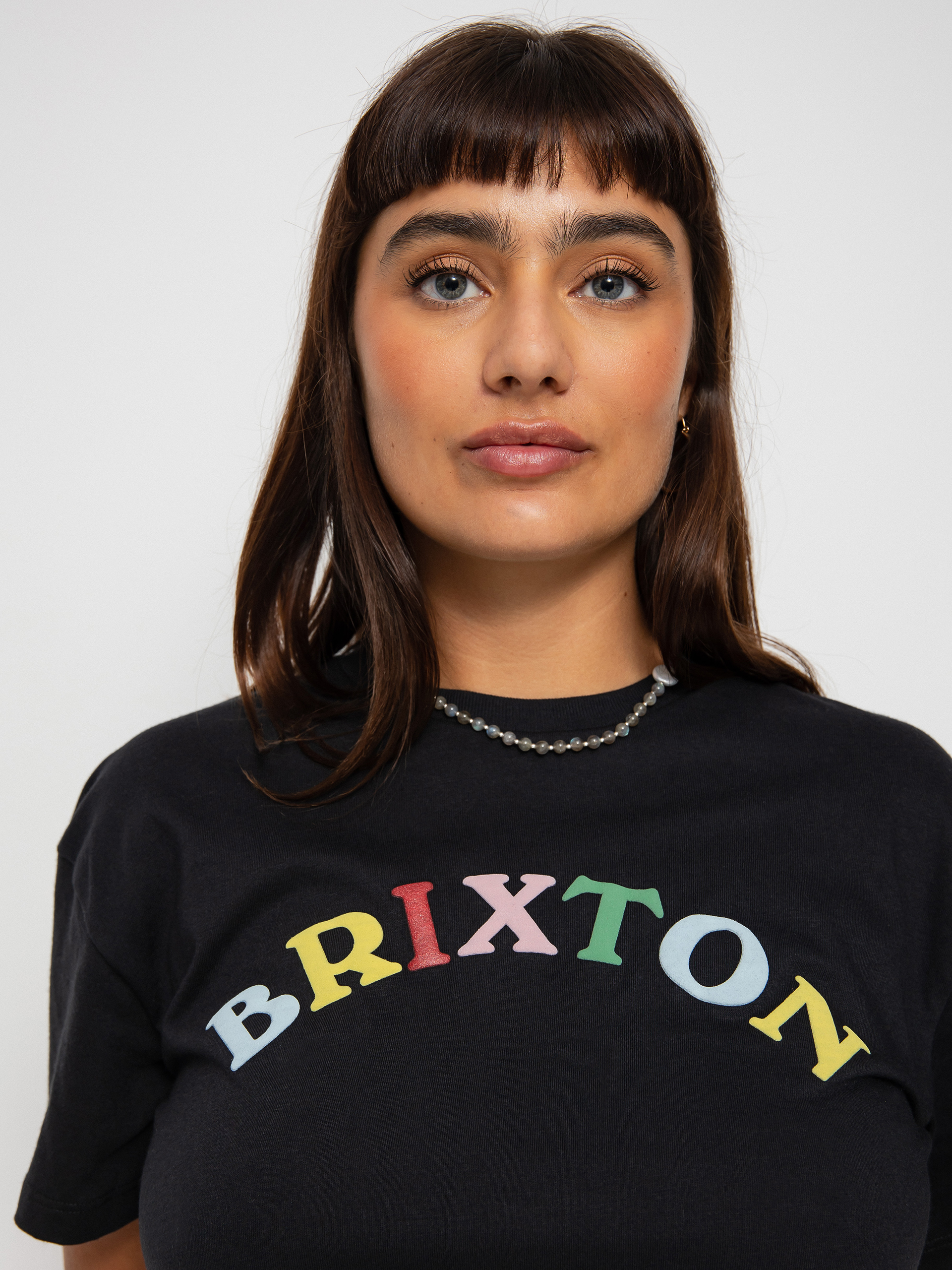 T-shirt Brixton Feelings Skimmer Wmn (black)