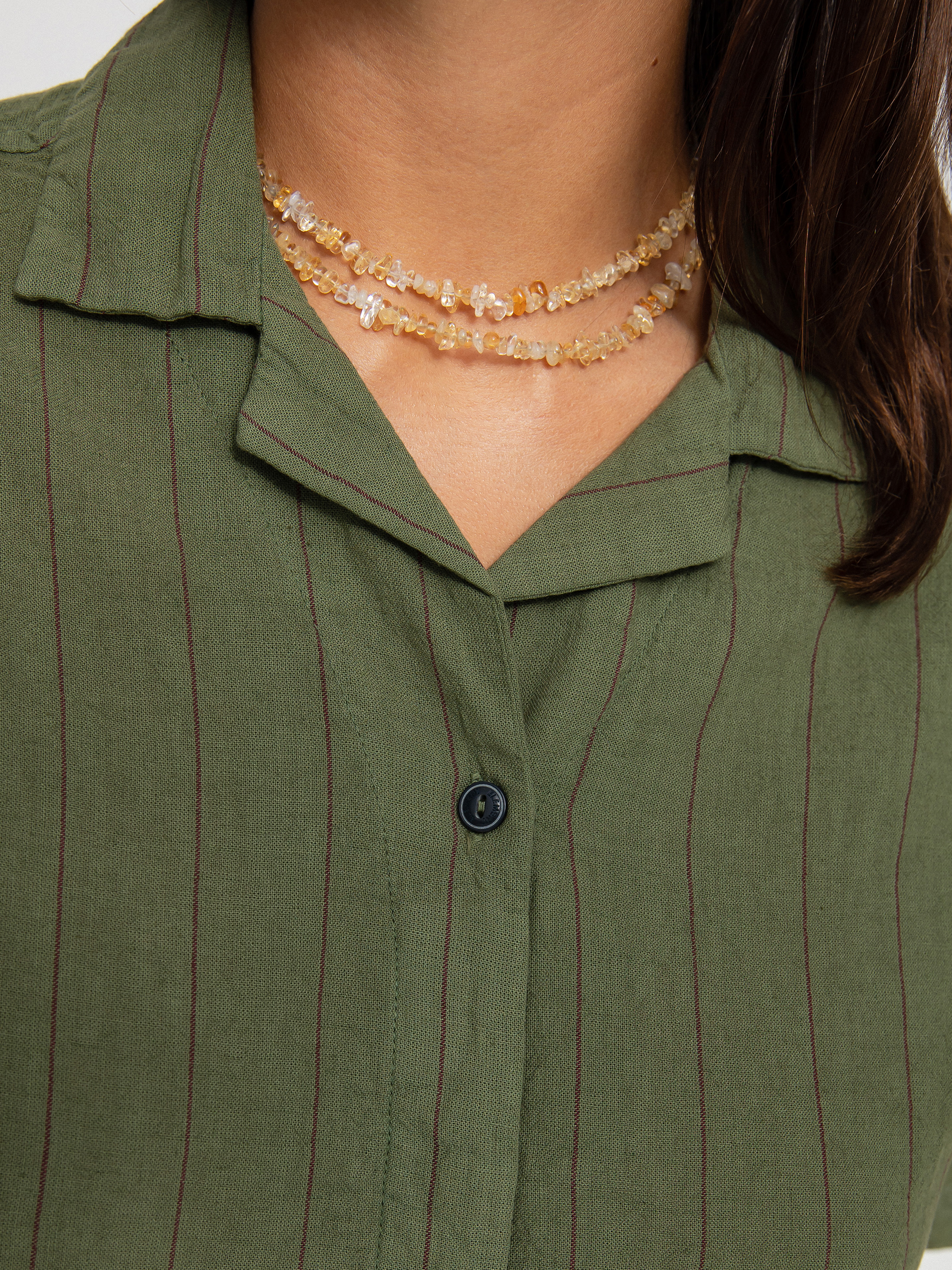 Koszula Element Haslev Linen Wmn (winter moss)