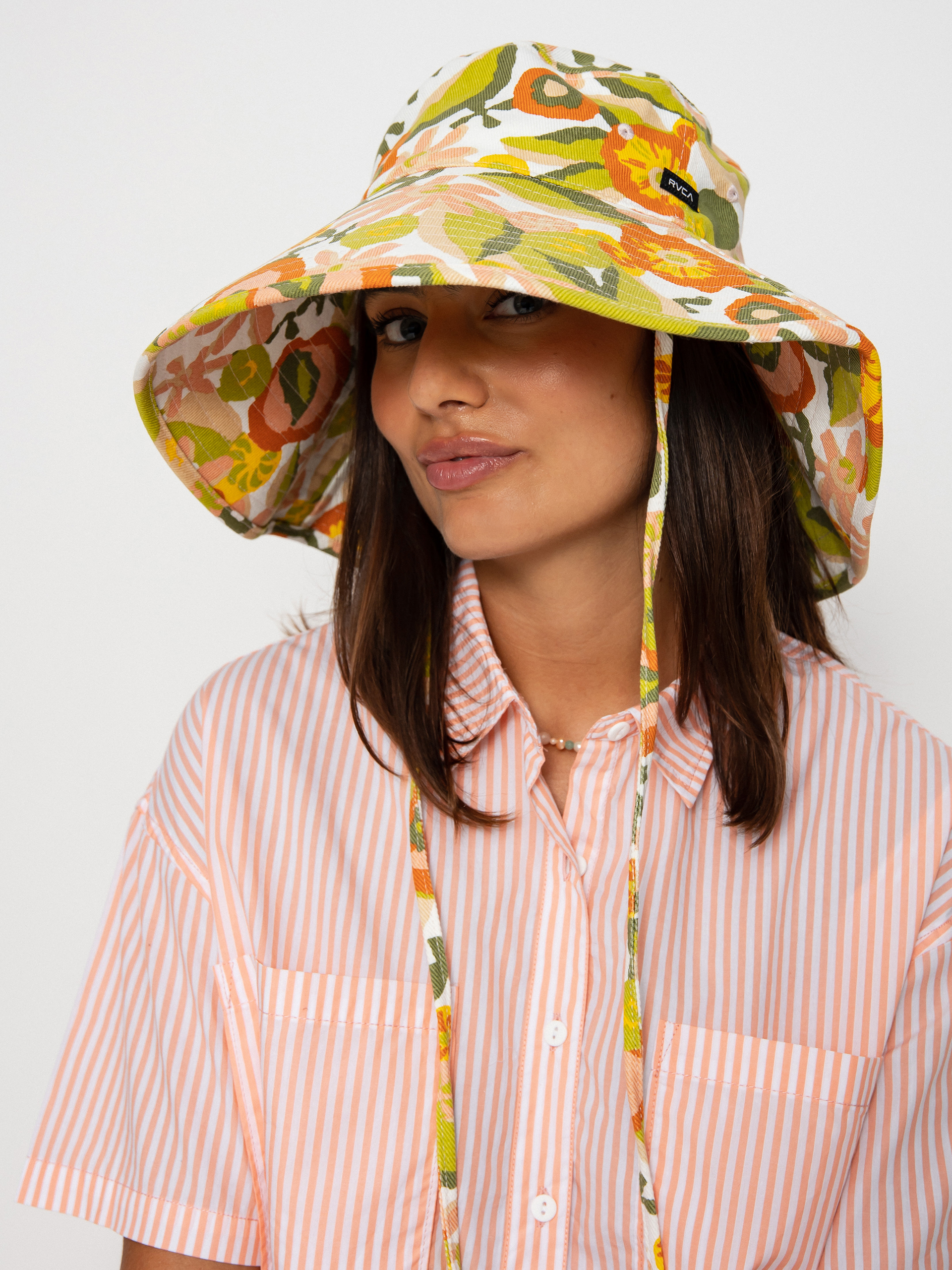 Kapelusz RVCA Sunlight Bucket Hat Wmn (white)