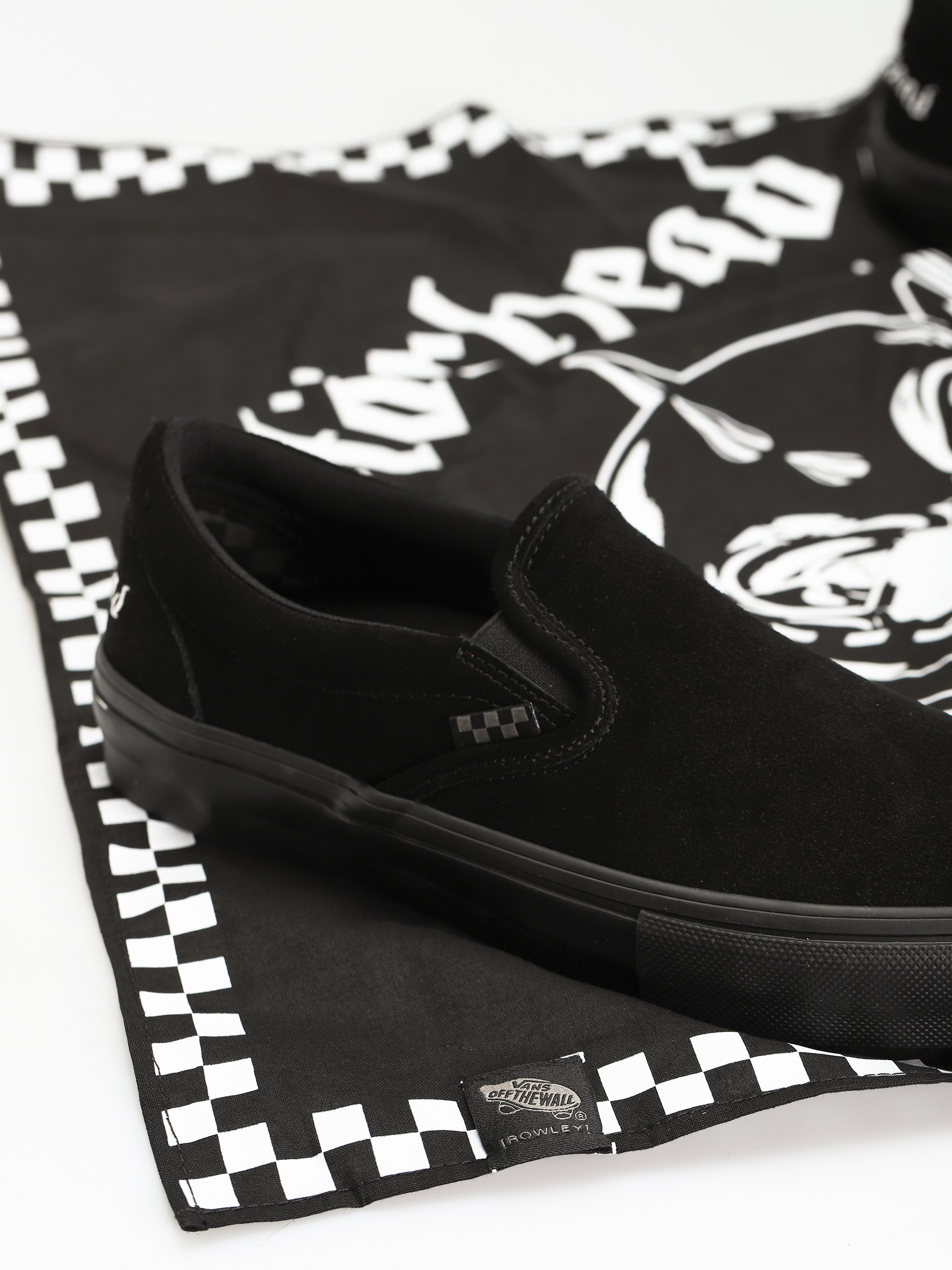 Buty Vans X Motorhead Skate Slip On (black/black)