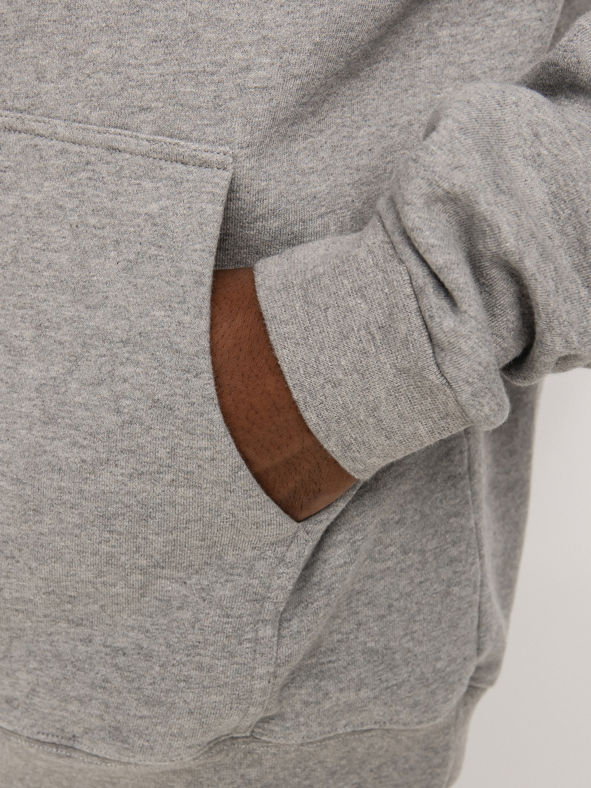 Bluza z kapturem Macba Life Og Logo HD (heather grey)