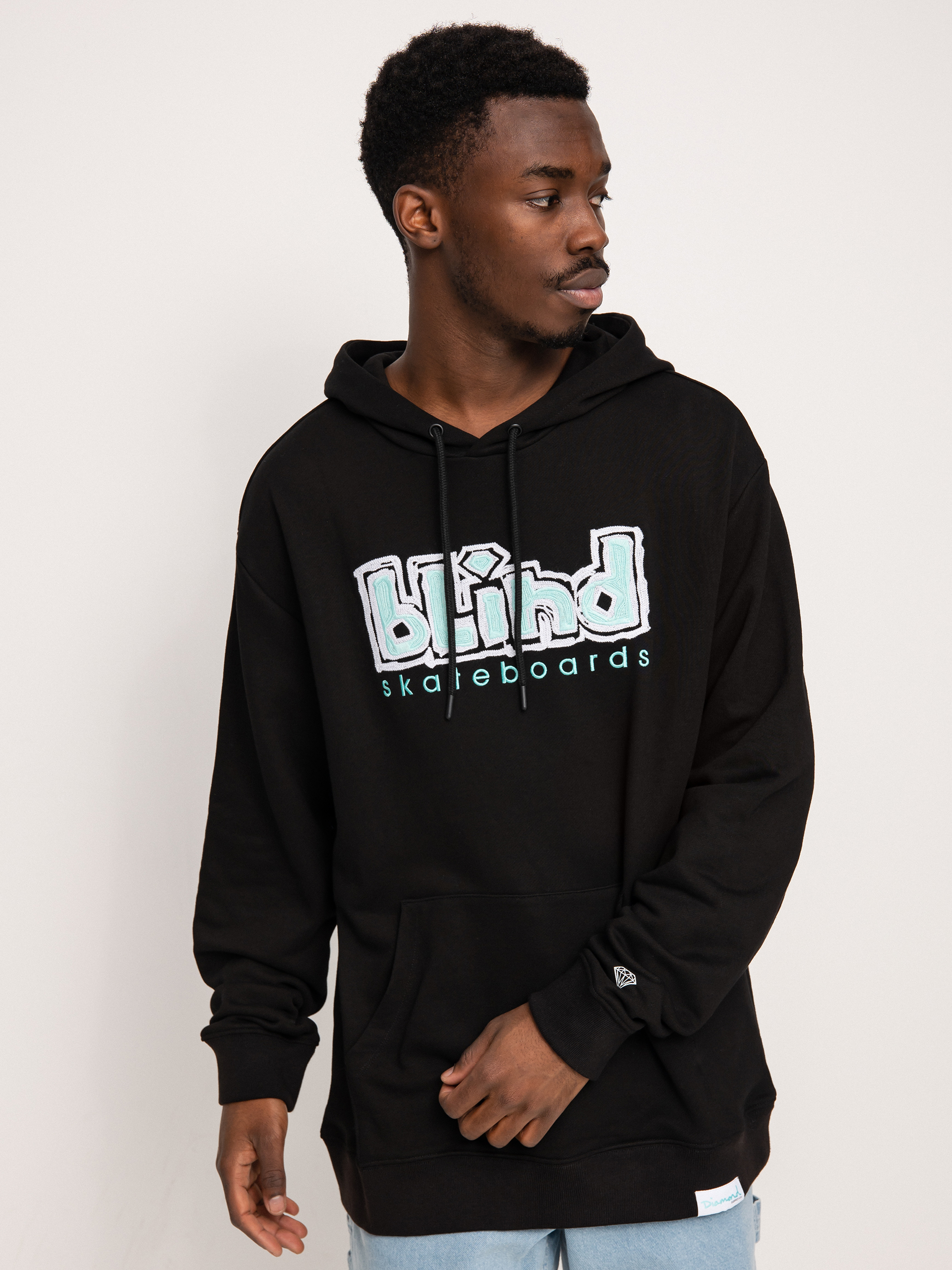 Bluza z kapturem Diamond Supply Co. Og Diamond HD (black)