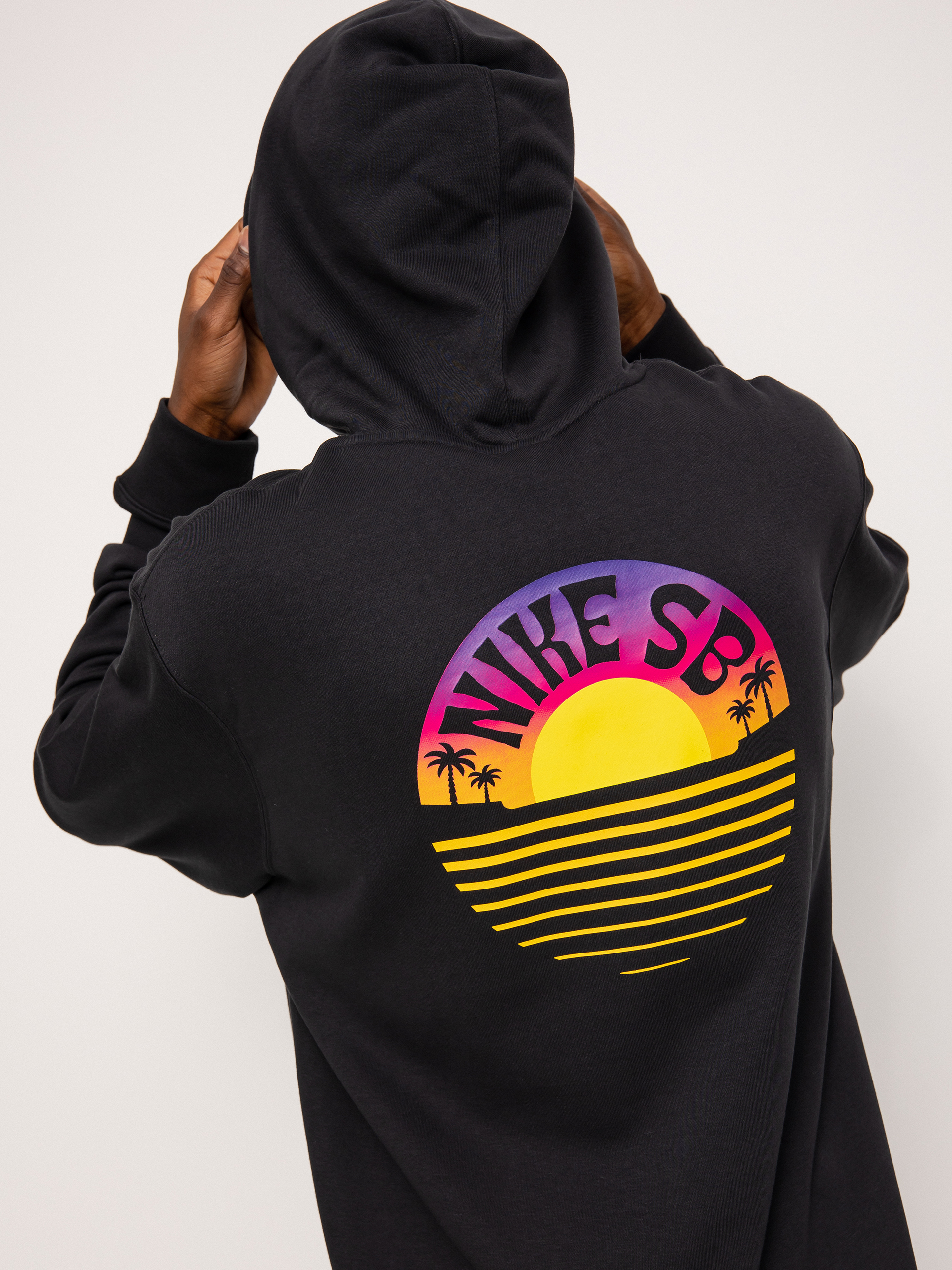Bluza z kapturem Nike SB ASR GFX 2 HD (black/black)