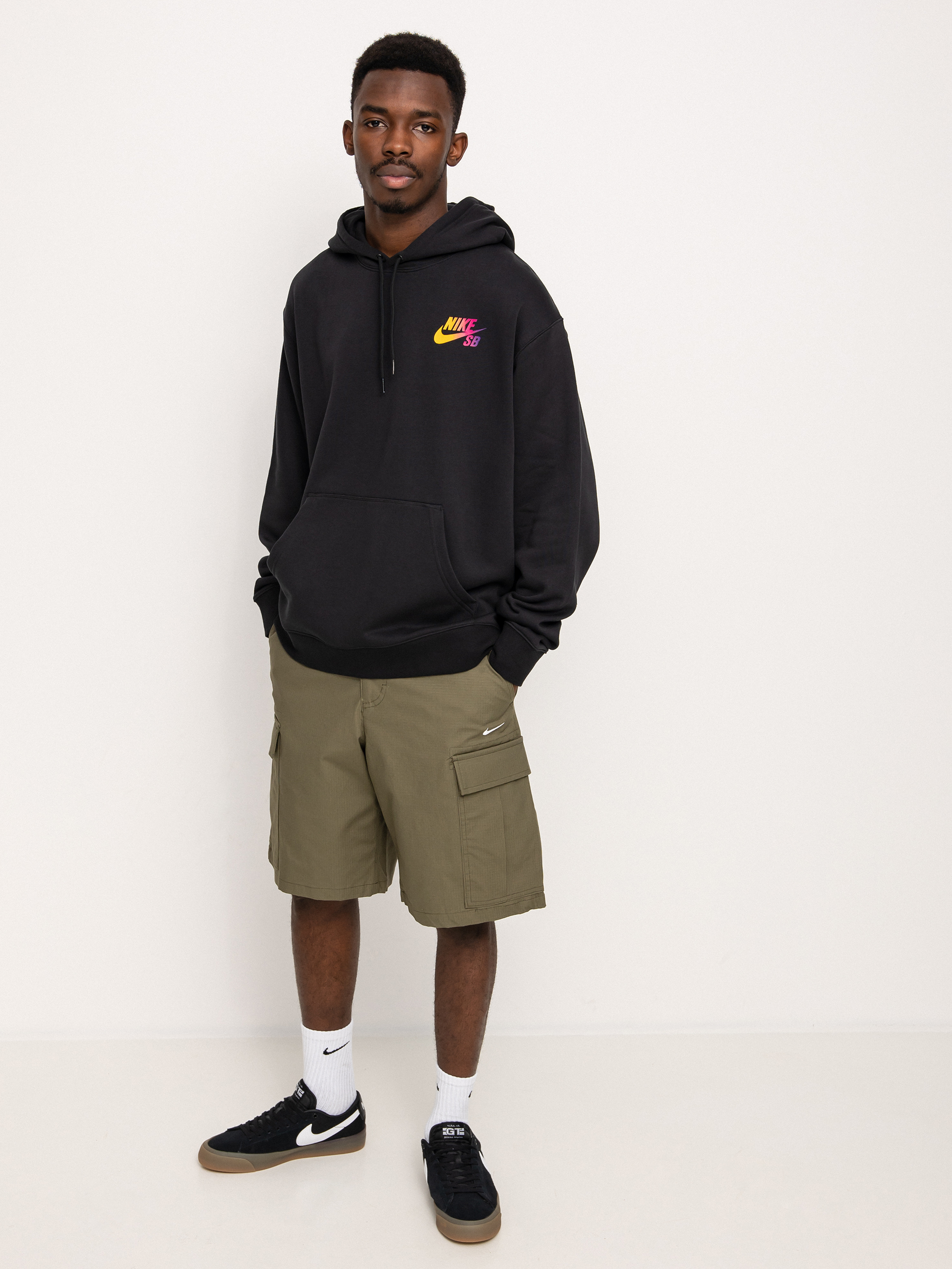 Bluza z kapturem Nike SB ASR GFX 2 HD (black/black)