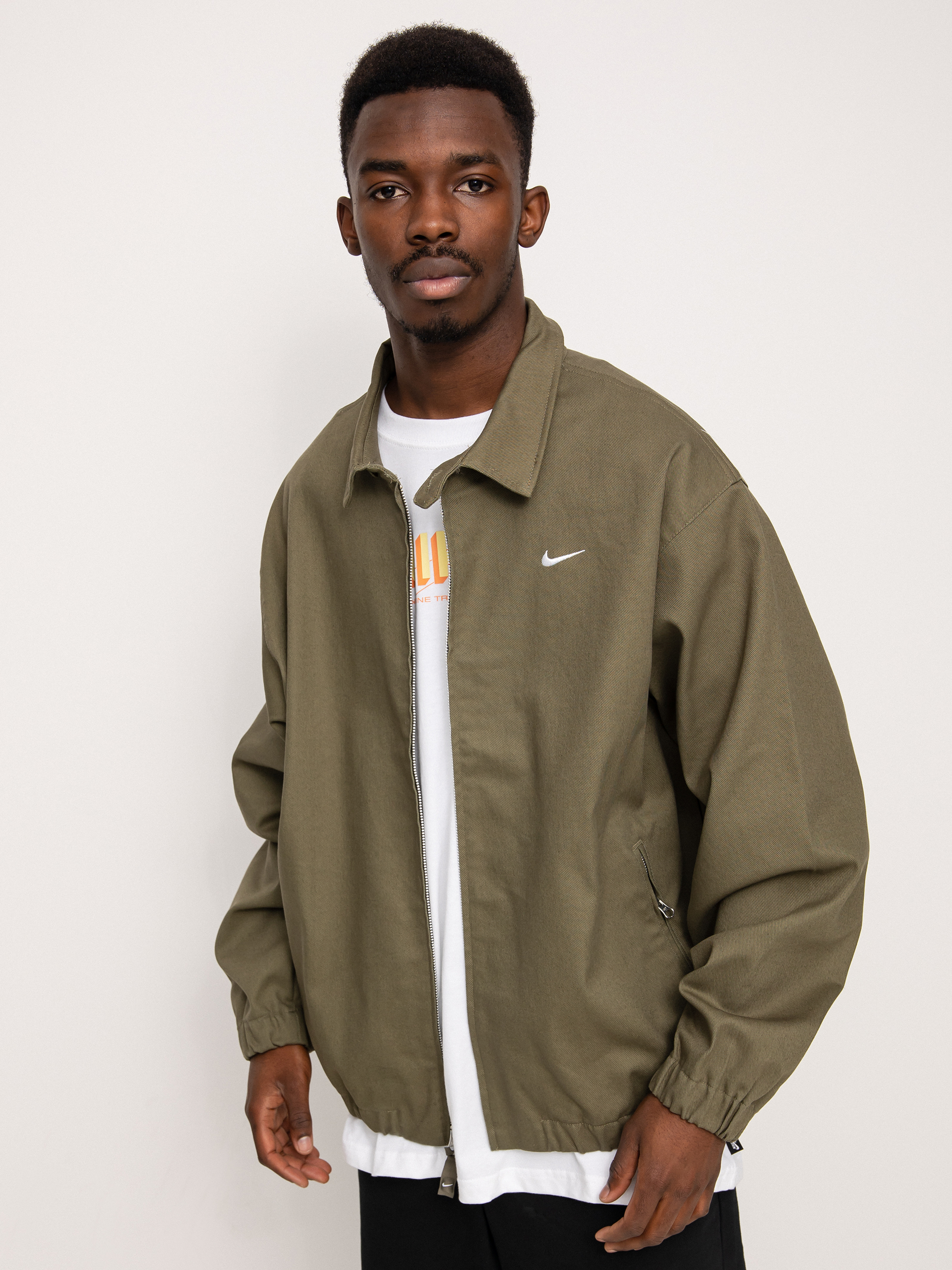 Kurtka Nike SB Infema Prem (medium olive/white)