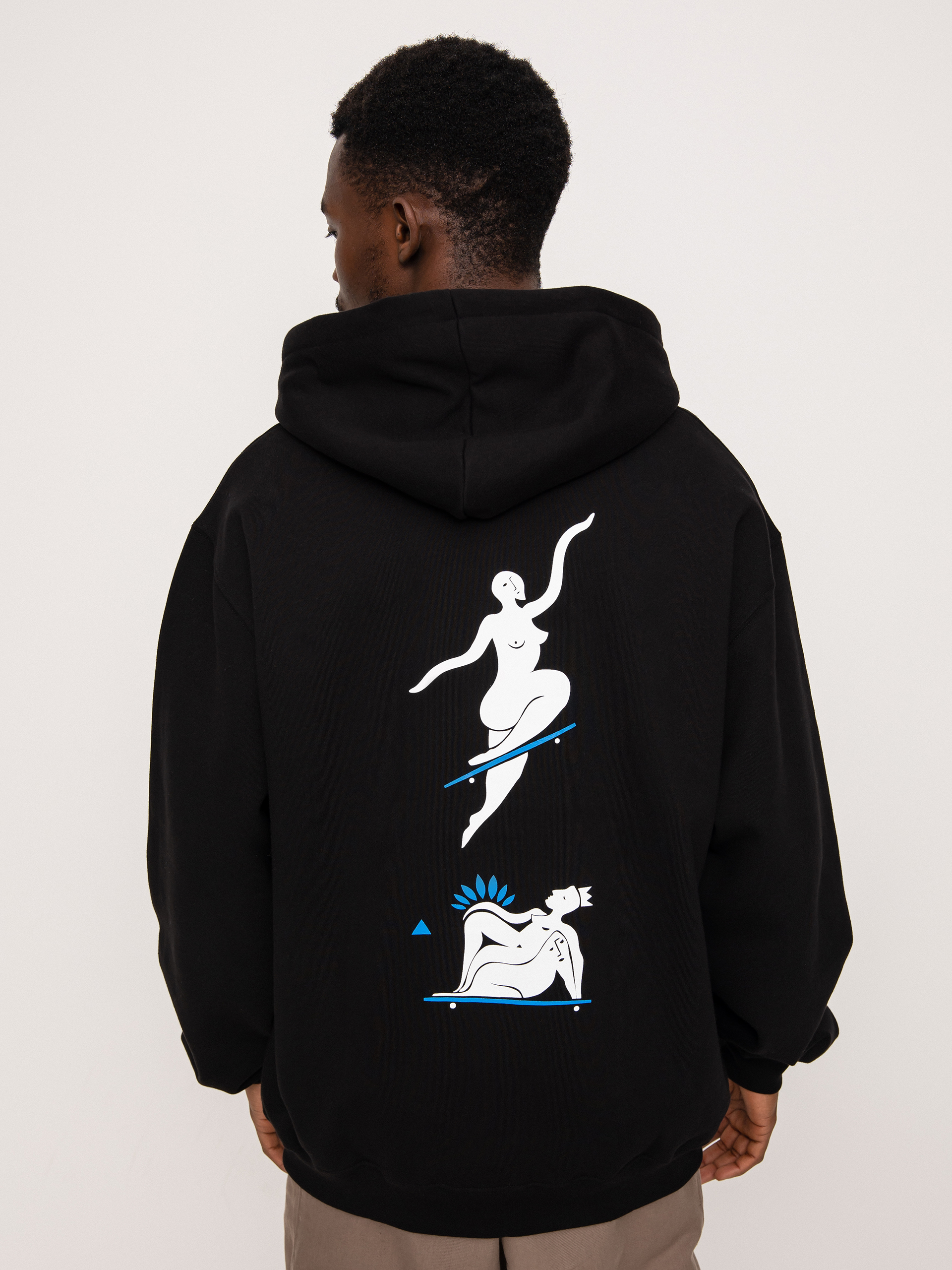 Bluza z kapturem Polar Skate No Complies Forever HD (black)
