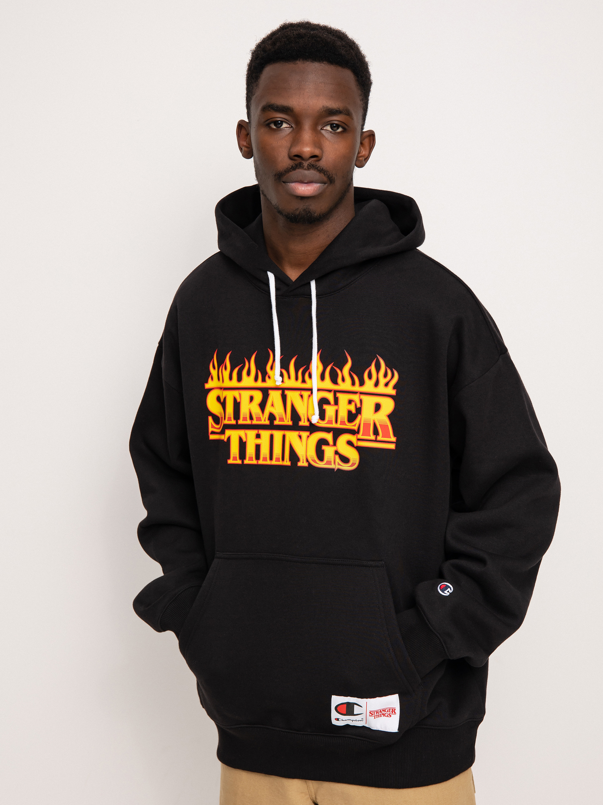 Bluza z kapturem Champion X Stranger Things Hooded Sweatshirt 217780 HD (nbk)