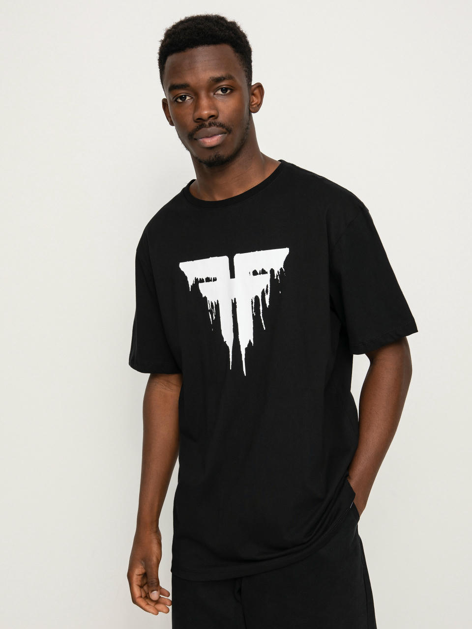 T-shirt Fallen Drip (black/white)