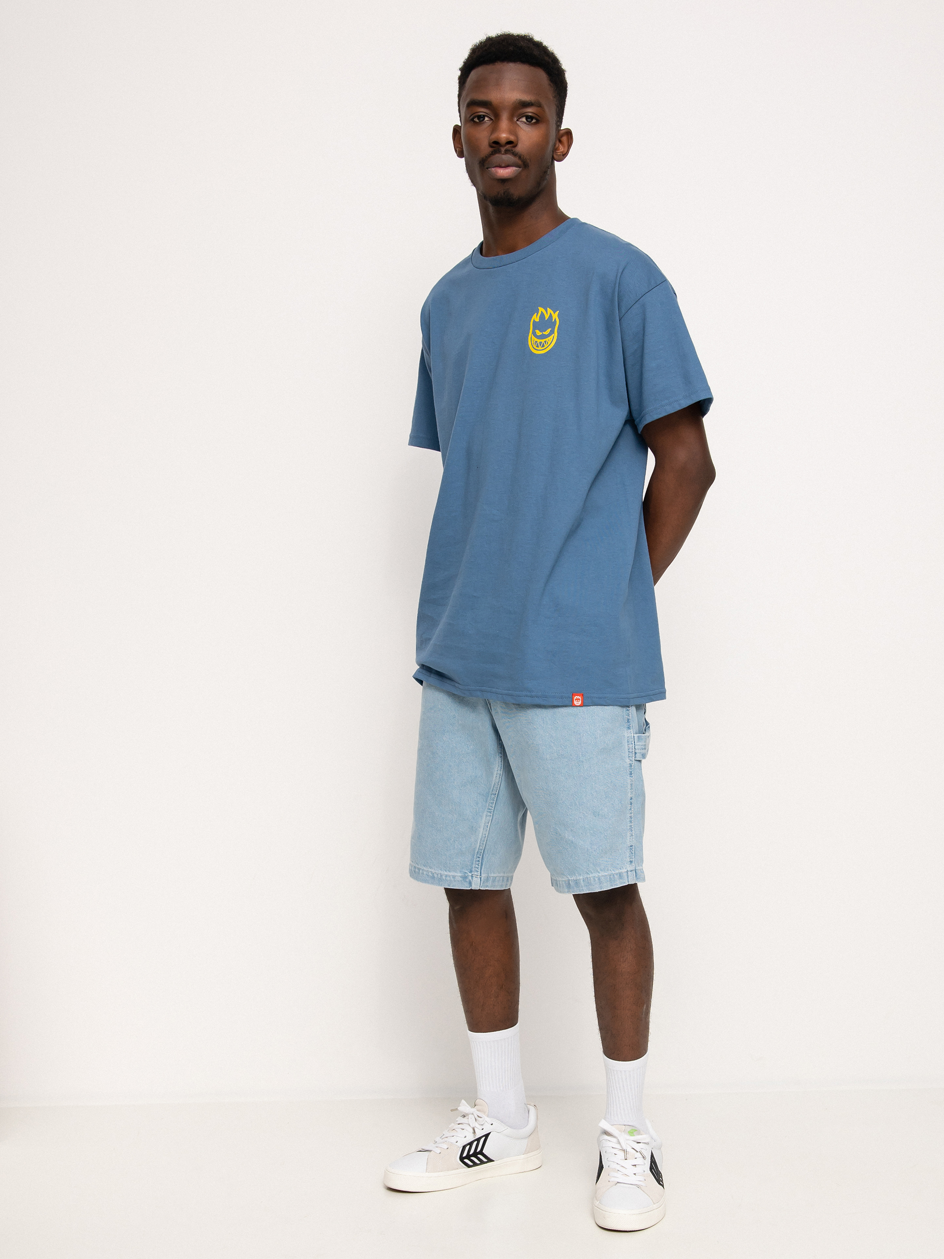 T-shirt Spitfire Lil Bghd (blue/yellow)