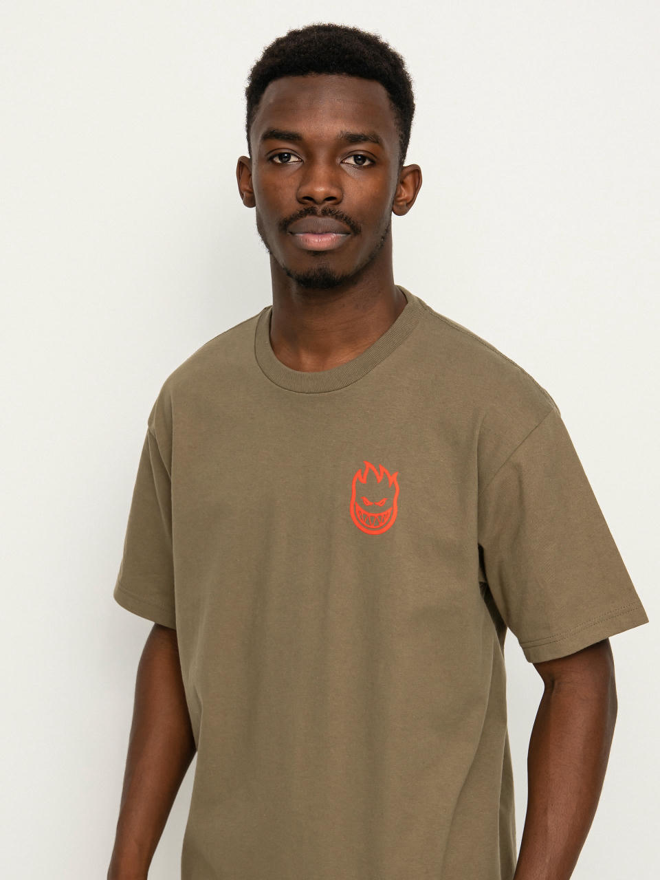 T-shirt Spitfire Lil Bghd (military green/red)