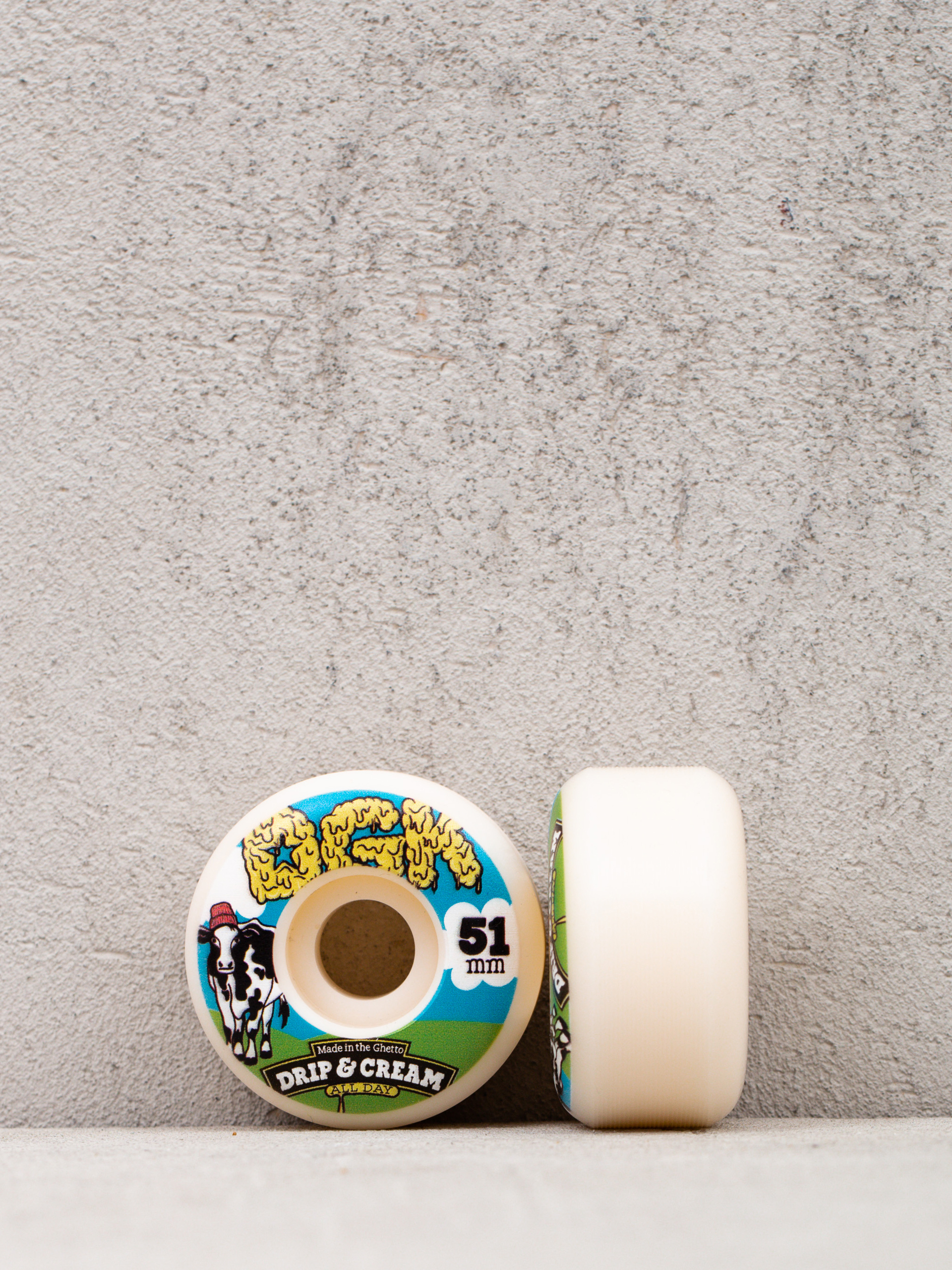 Kółka DGK Drip Cream (white/blue)