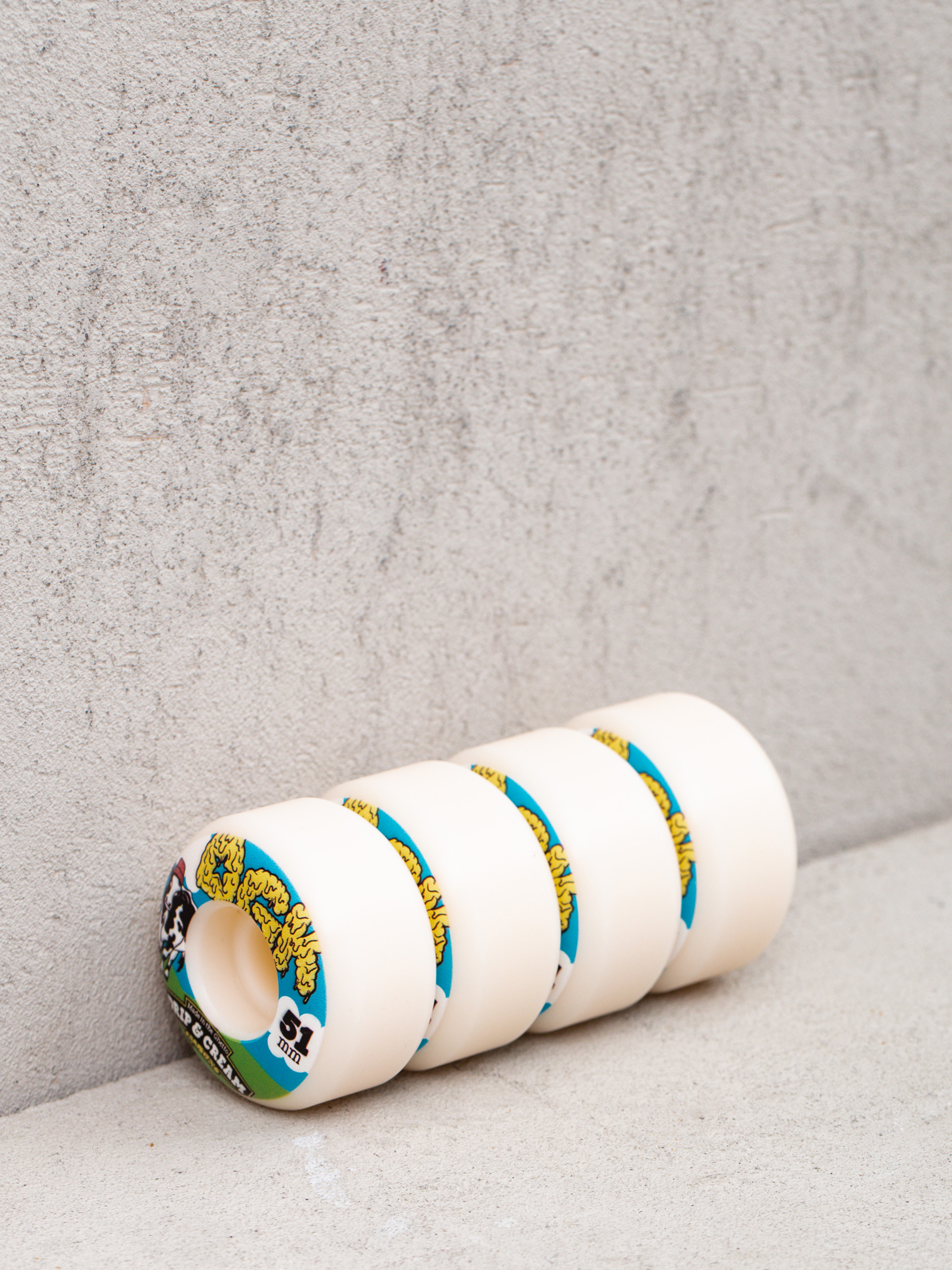 Kółka DGK Drip Cream (white/blue)