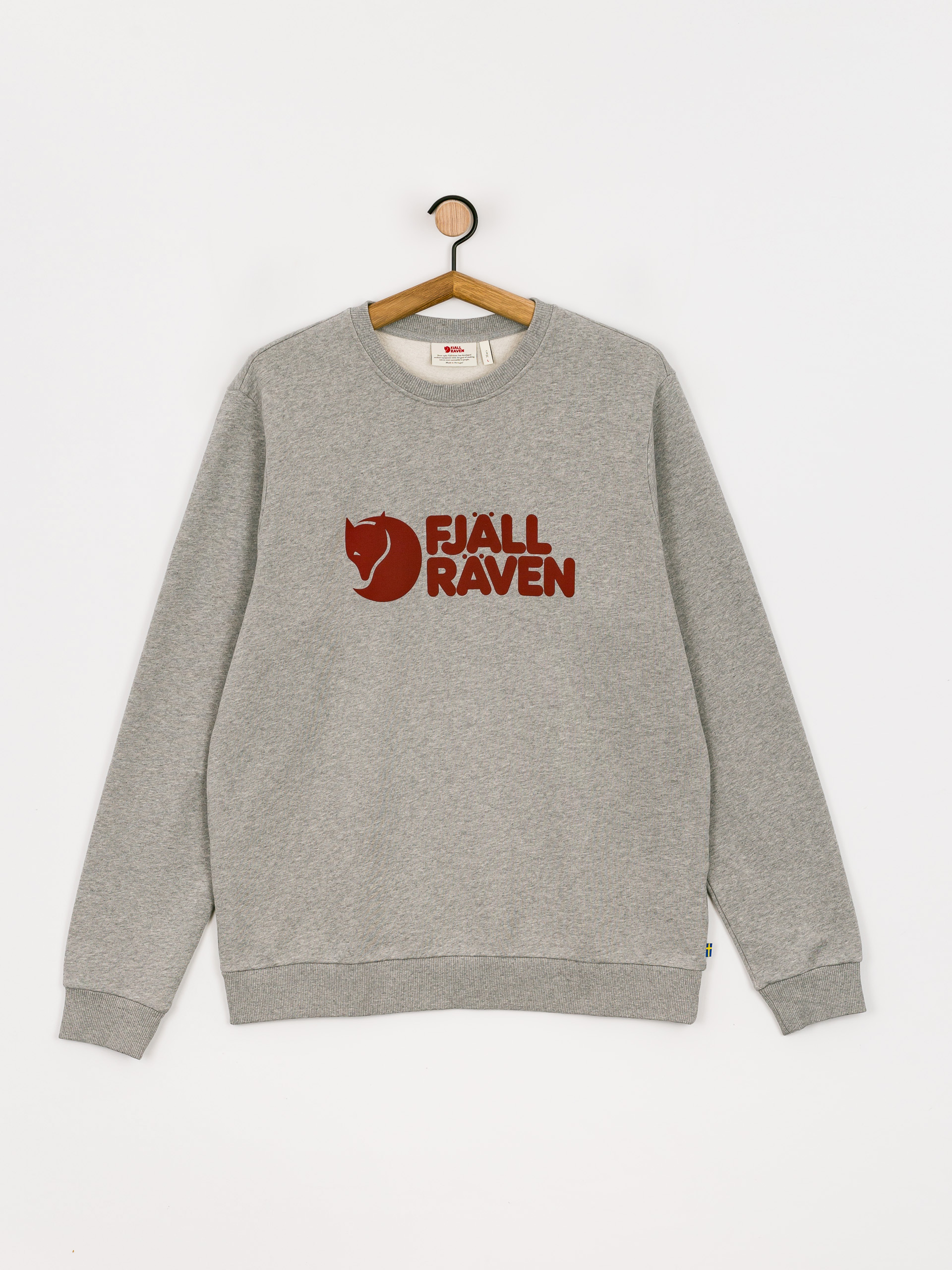Bluza Fjallraven Logo (grey/melange)