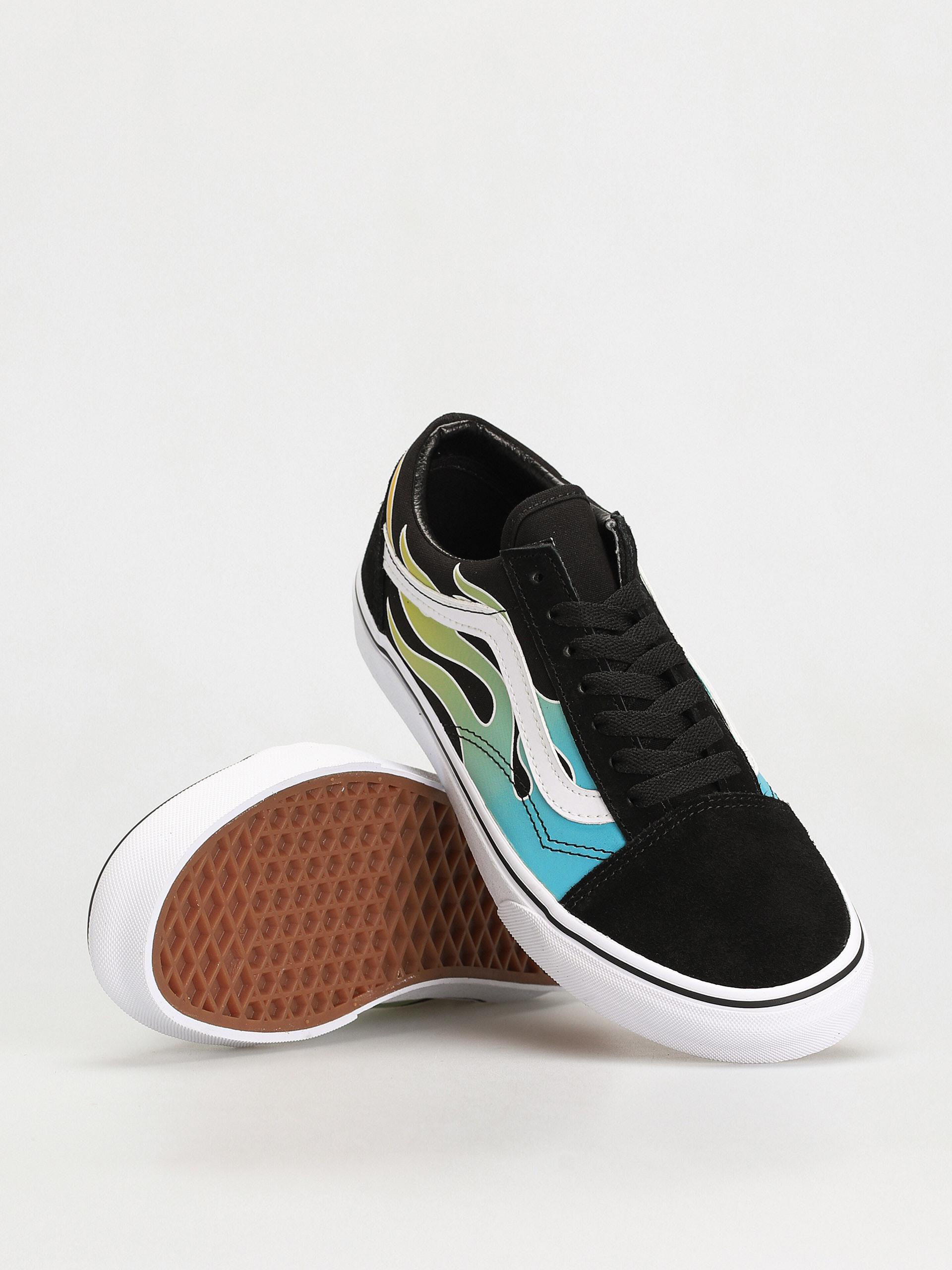Buty Vans Old Skool (glow flame black/white)