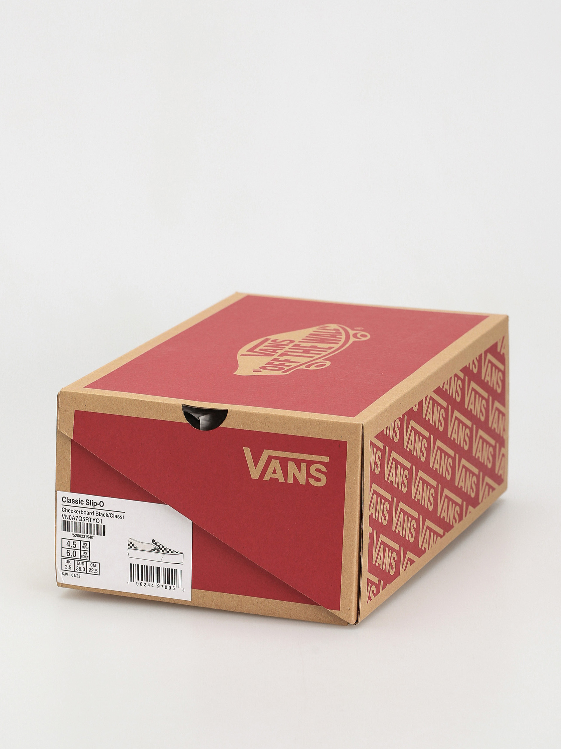 Buty Vans Classic Slip On Stackform (checkerboard black/classic white)