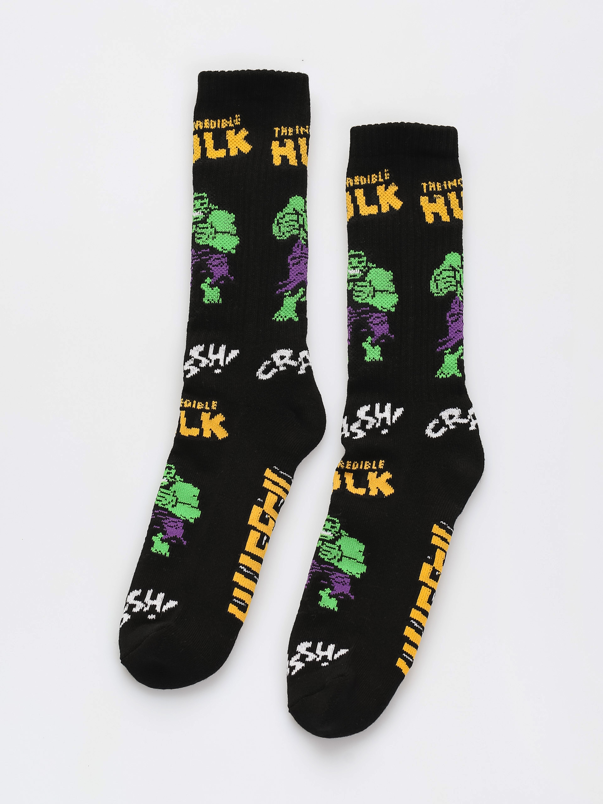 Skarpetki HUF X Marvel Hulk Retro Crew (black)