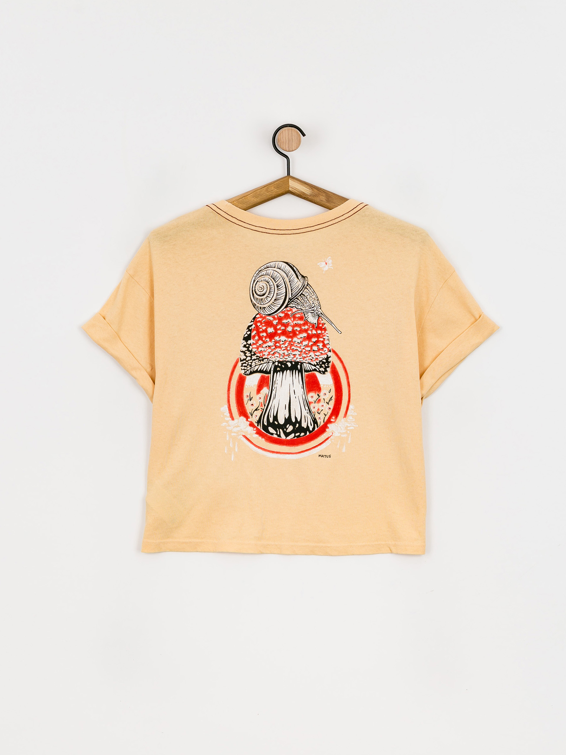 T-shirt RVCA Land Snail Wmn (honey)