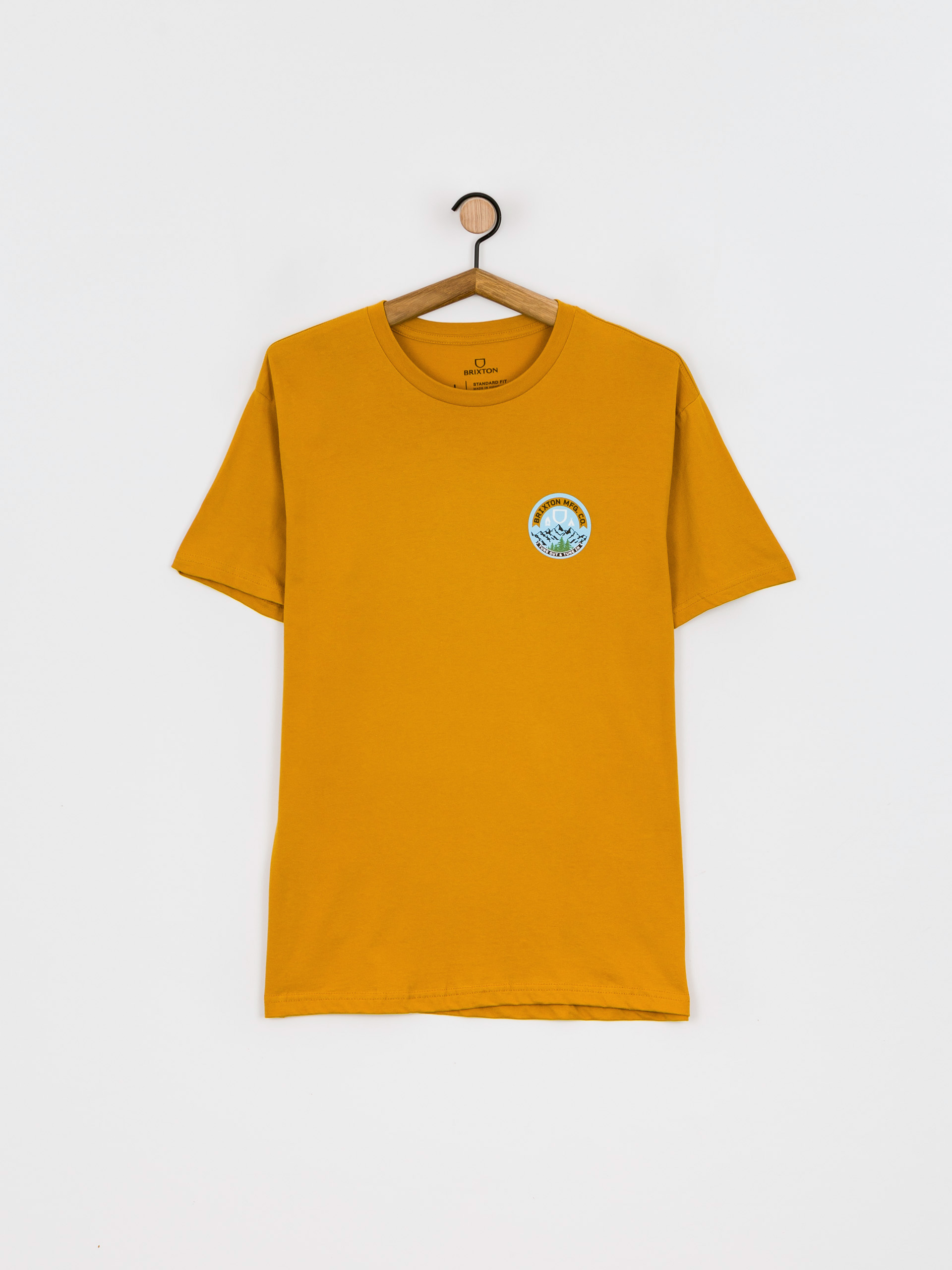 T-shirt Brixton Tune Out (antique gold)