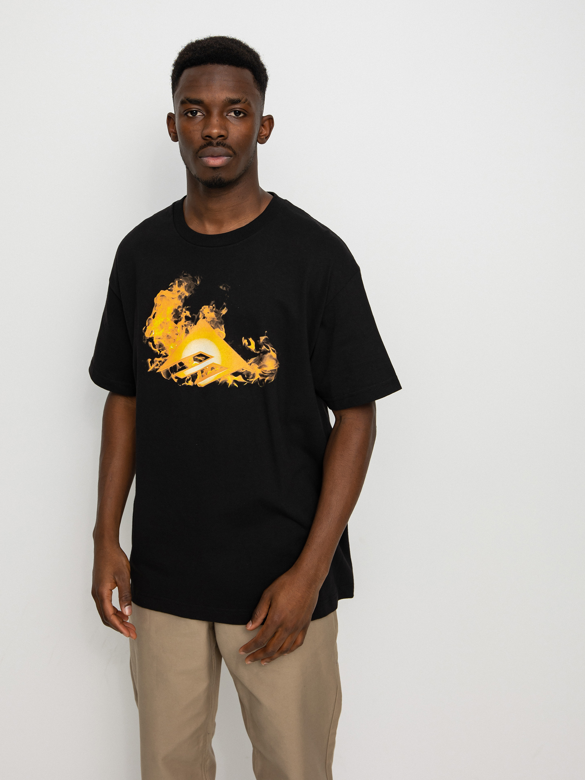 T-shirt Emerica Triangle Blaze (black)