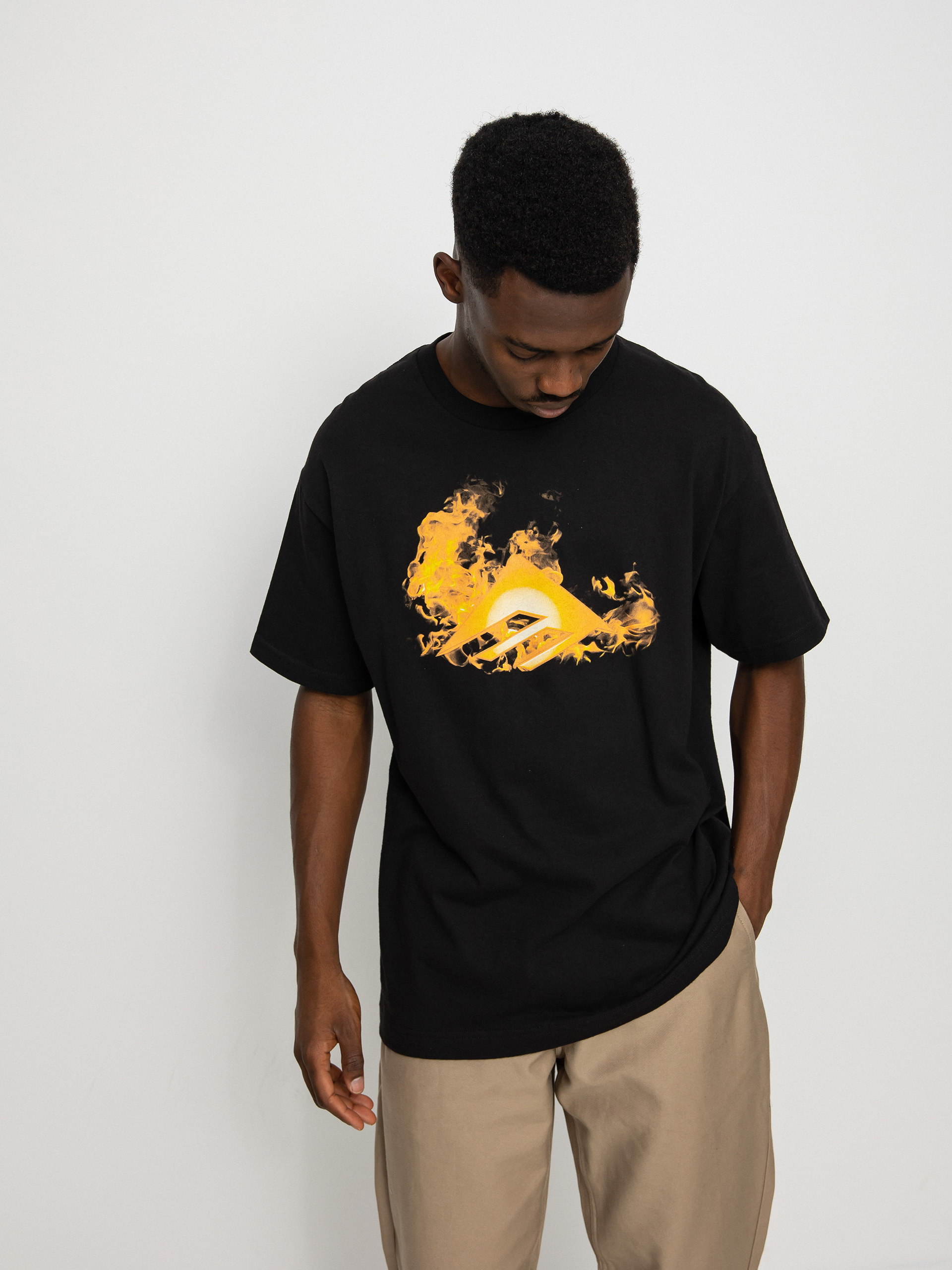 T-shirt Emerica Triangle Blaze (black)