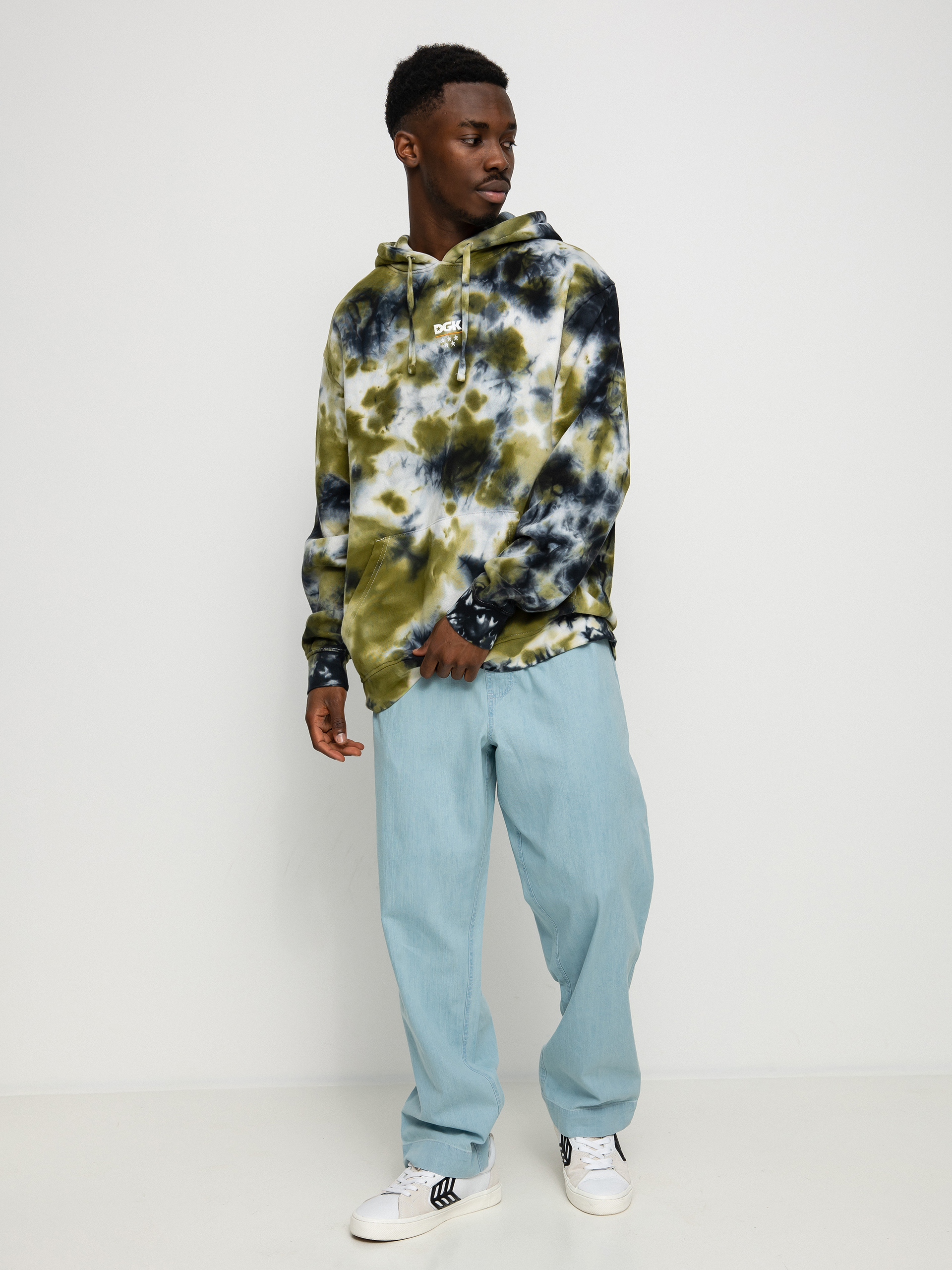 Bluza z kapturem DGK Low Drip Custom HD (camo wash)