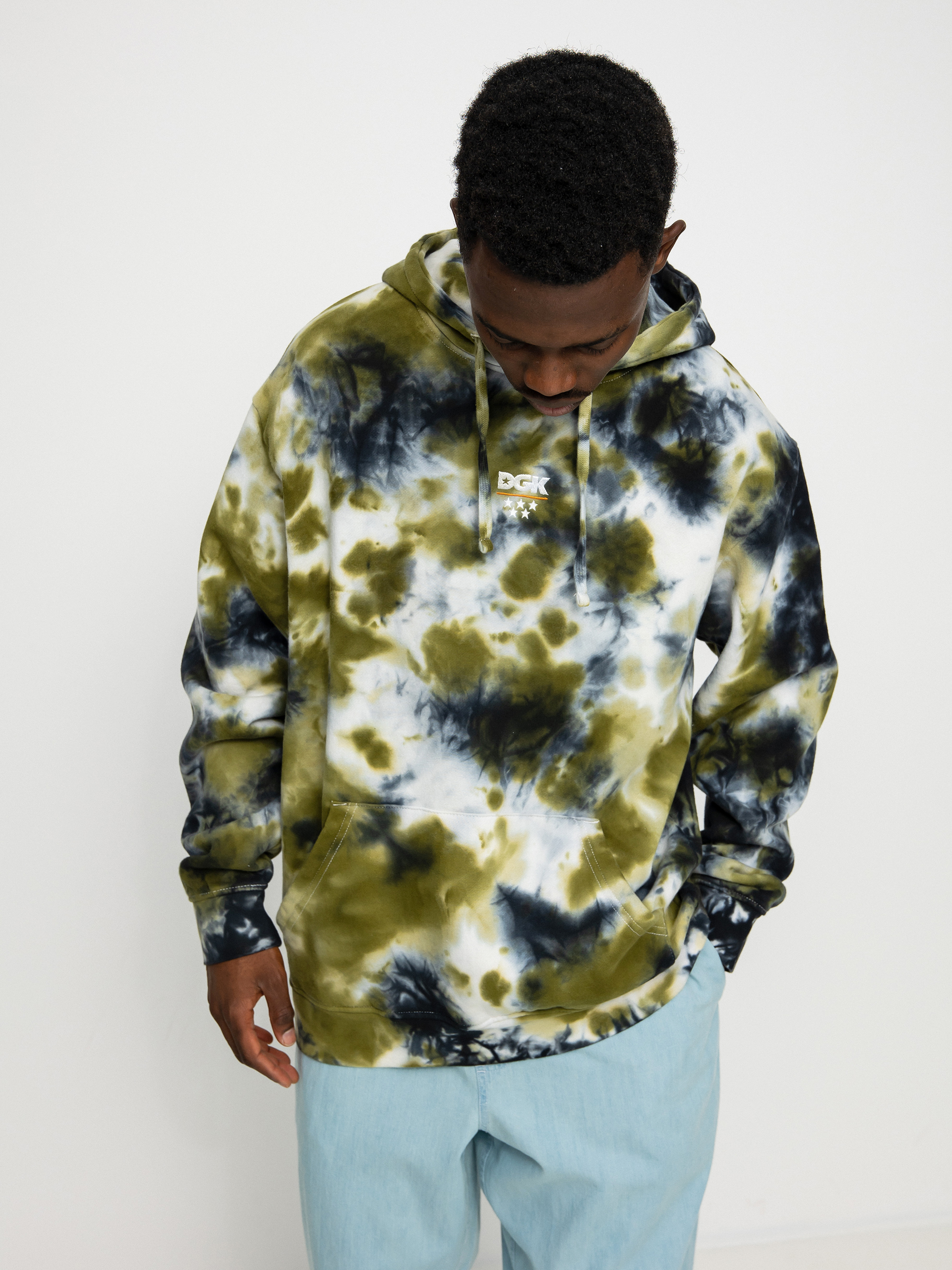Bluza z kapturem DGK Low Drip Custom HD (camo wash)