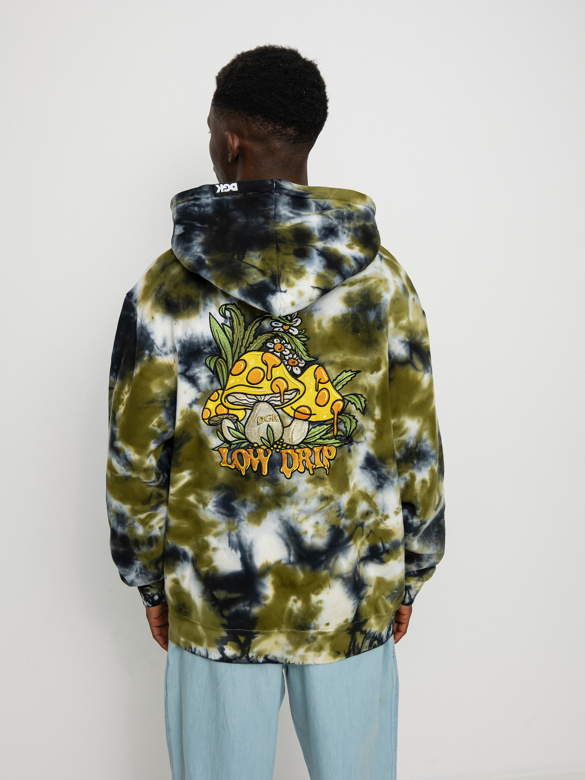 Bluza z kapturem DGK Low Drip Custom HD (camo wash)