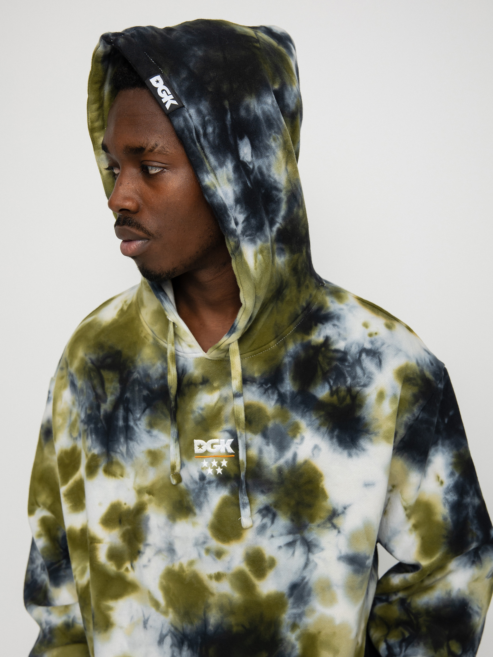Bluza z kapturem DGK Low Drip Custom HD (camo wash)