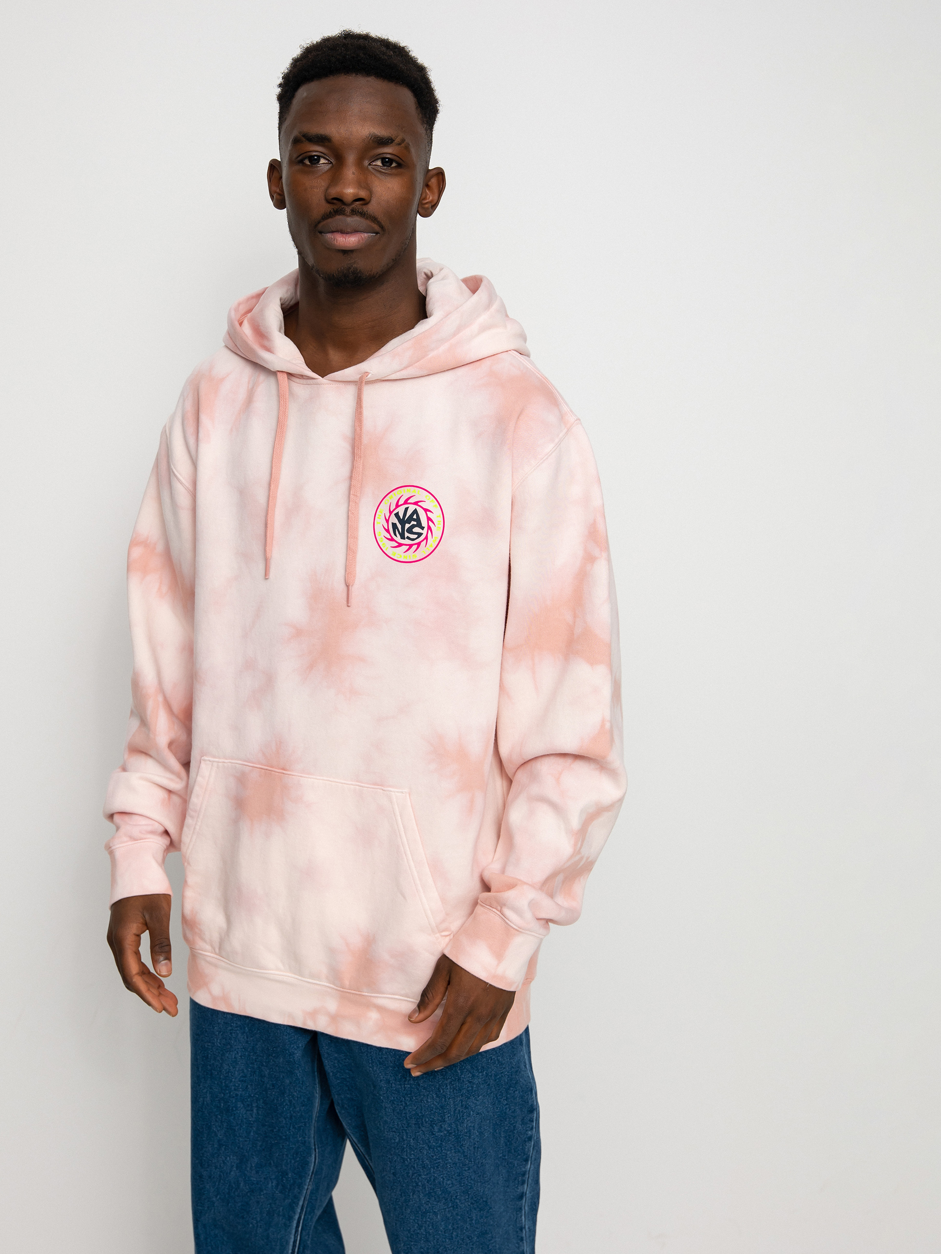 Bluza z kapturem Vans Summer Camp HD (mellow rose)