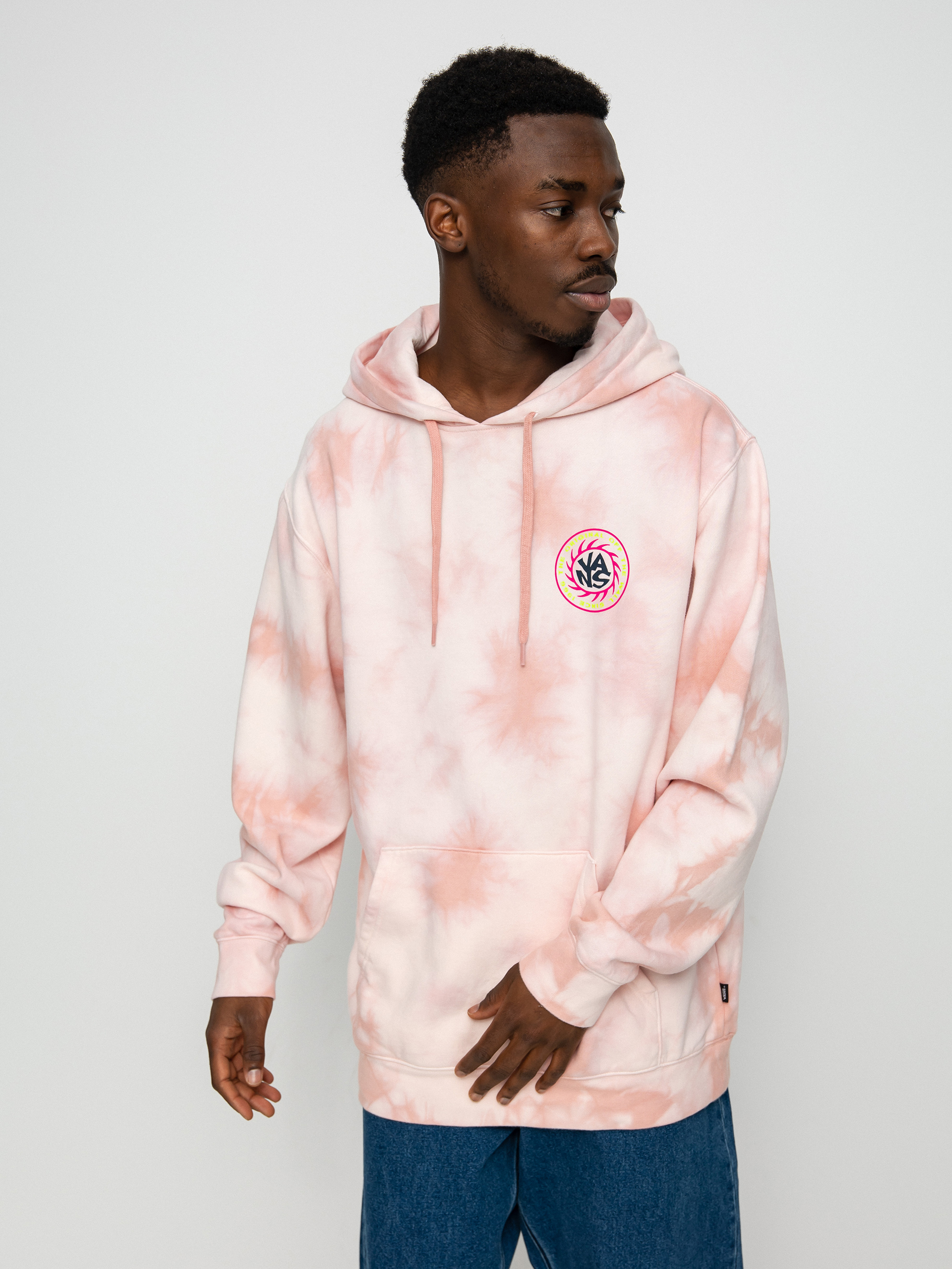 Bluza z kapturem Vans Summer Camp HD (mellow rose)