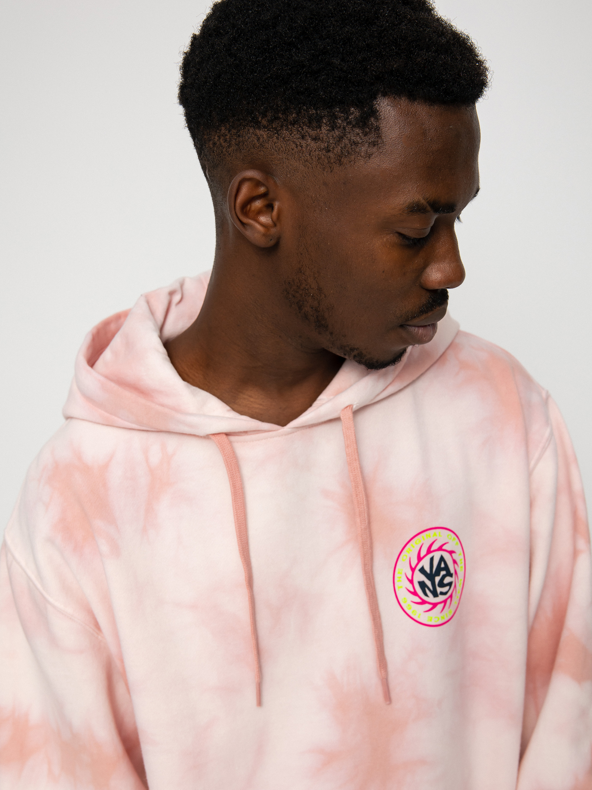 Bluza z kapturem Vans Summer Camp HD (mellow rose)