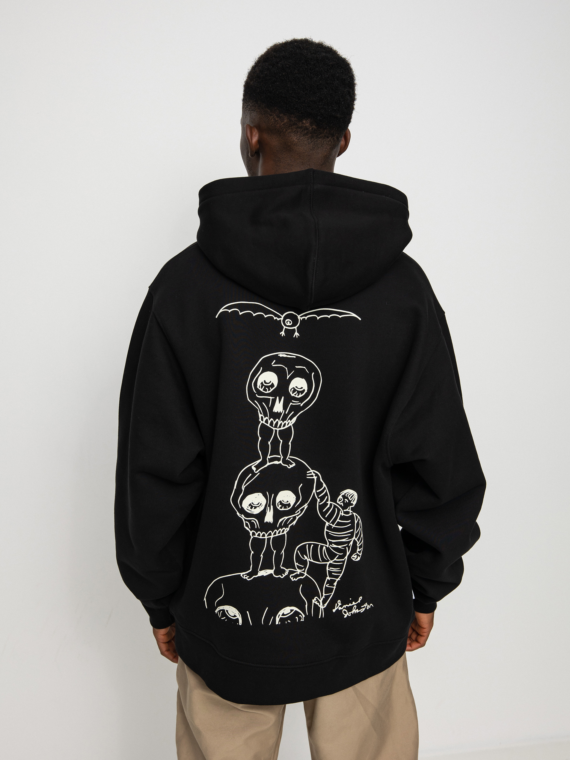 Bluza z kapturem Vans X Daniel Johnston HD (black)