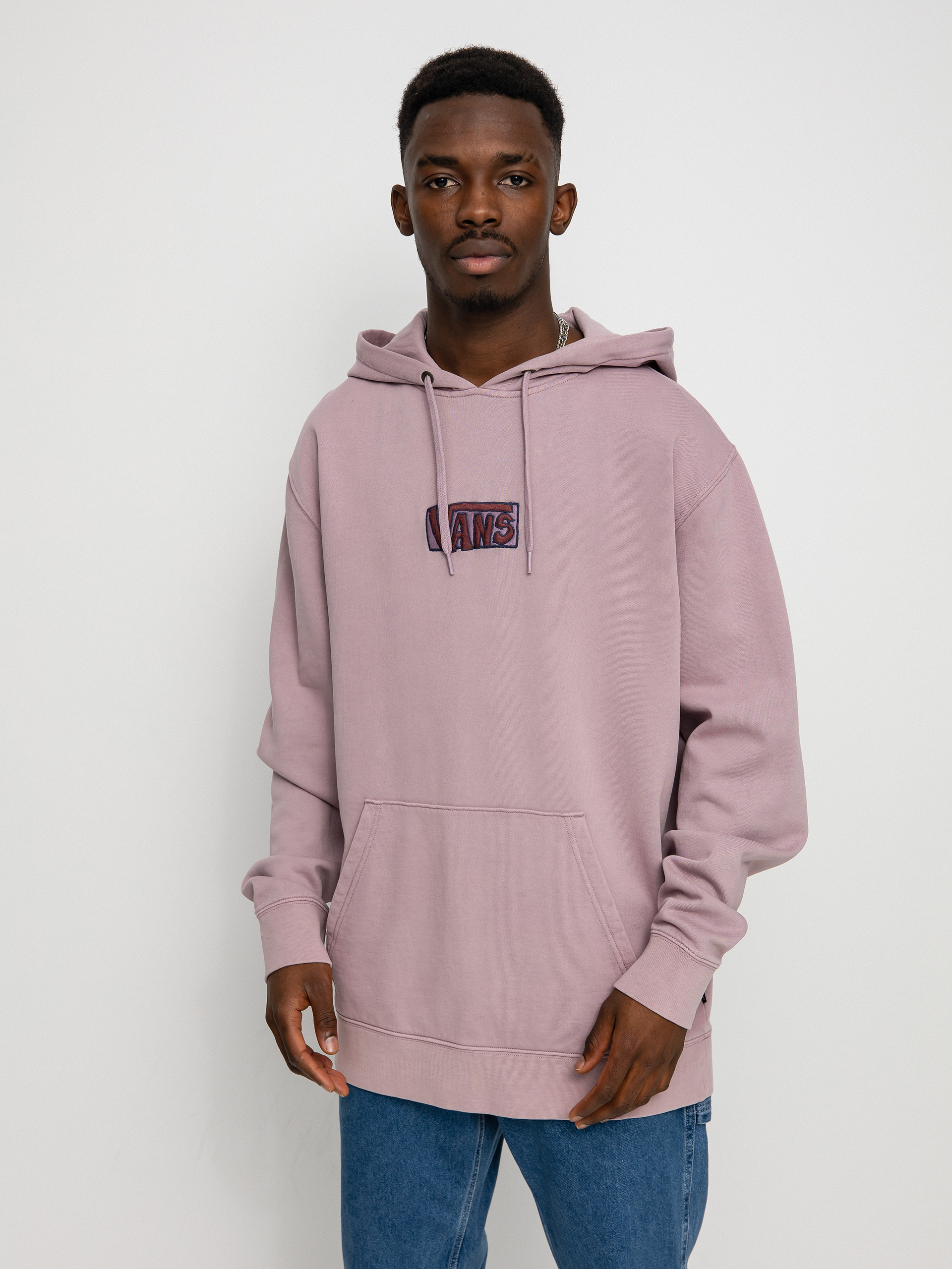Bluza z kapturem Vans Seasonal Color Vintage Wash HD (elderberry)