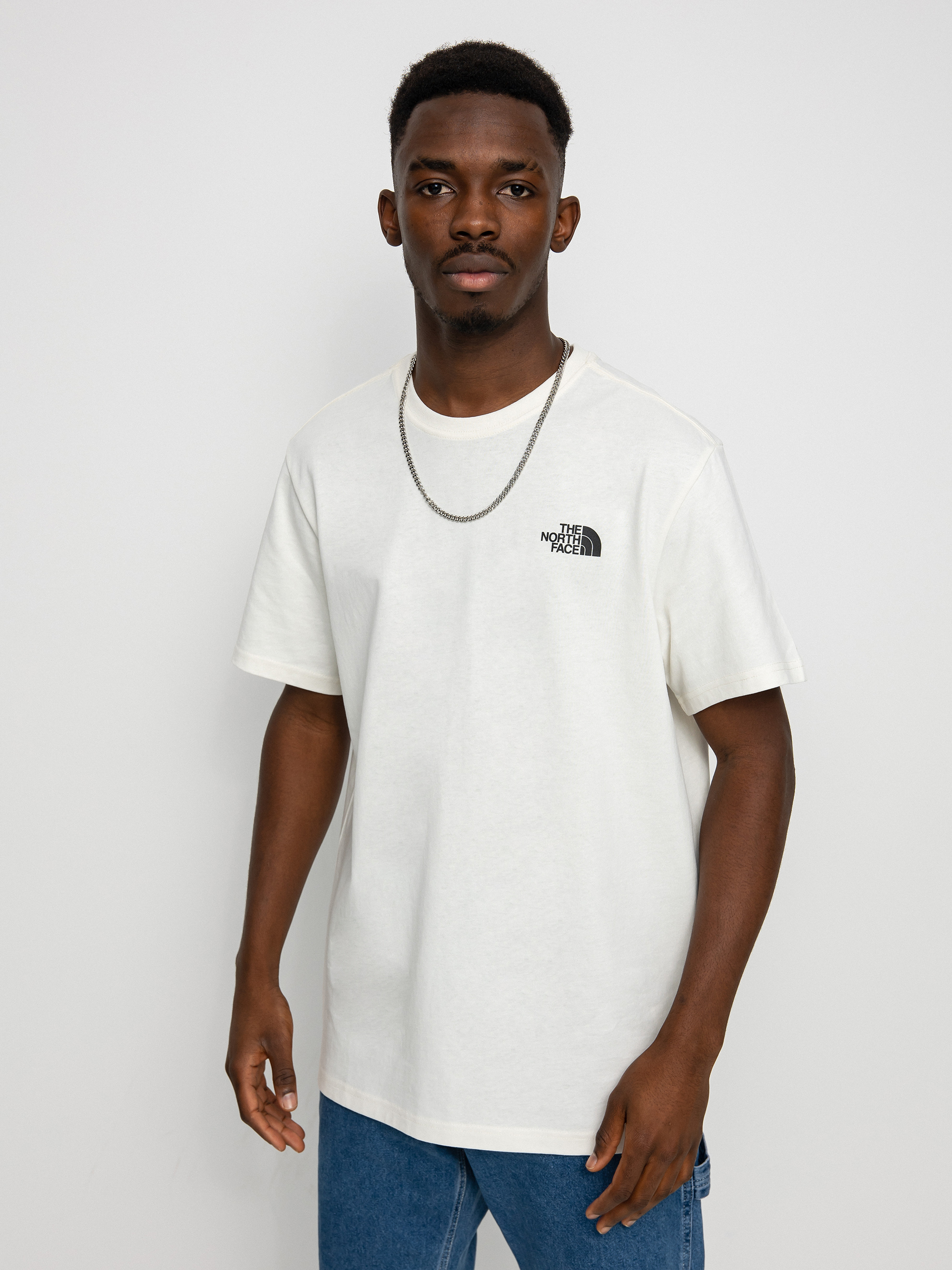 T-shirt The North Face Regrind (gardenia white)